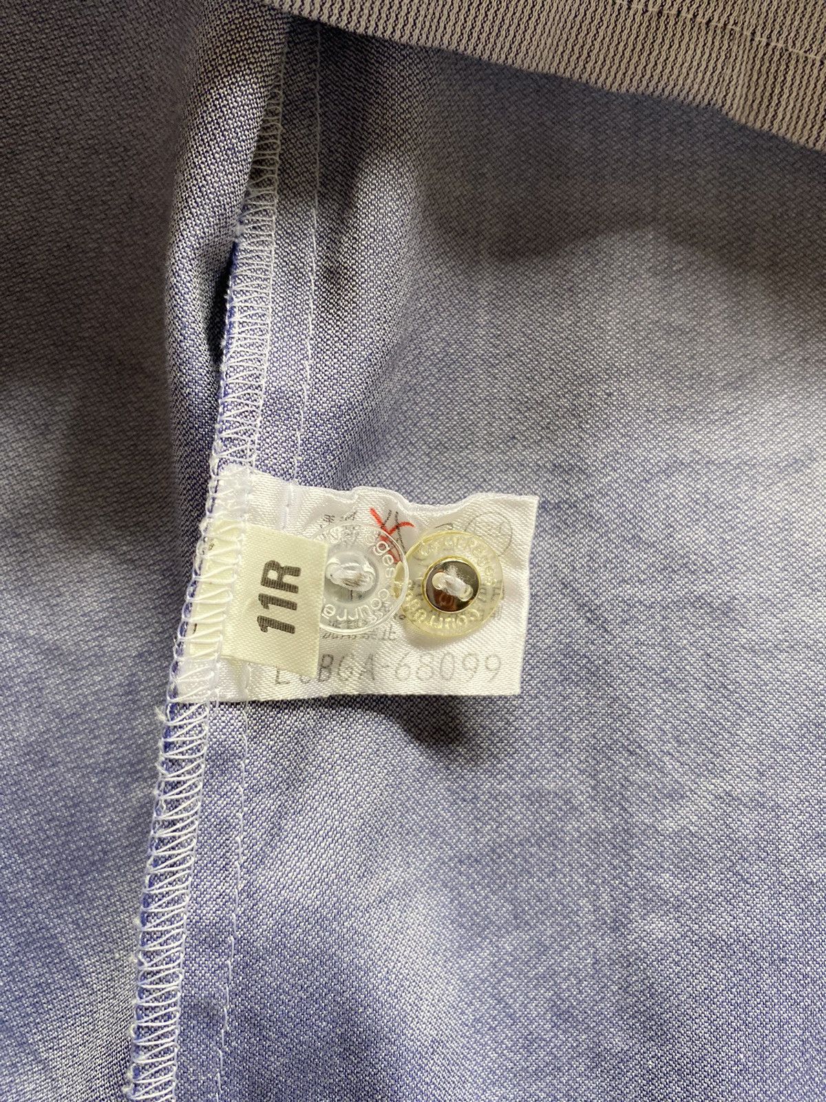 Courreges Courrèges Classic Light Blue Collared Shirt Size S / US 4 / IT 40 - 6 Thumbnail
