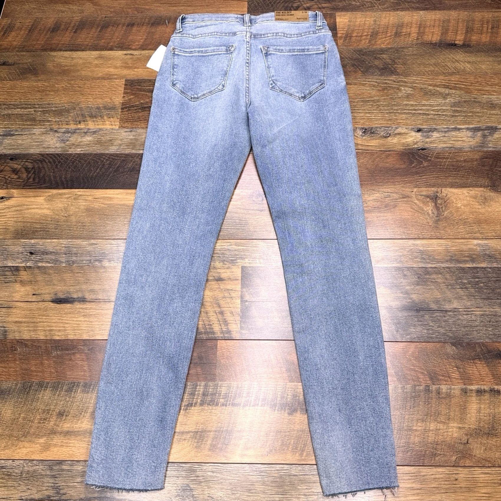 Vintage Kensie Kelsey High Rise Skinny Jeans 2/26 Vintage Luxe Stretch Denim Blue Jeans Slim Women Size 26" / US 2 / IT 38 - 3 Thumbnail
