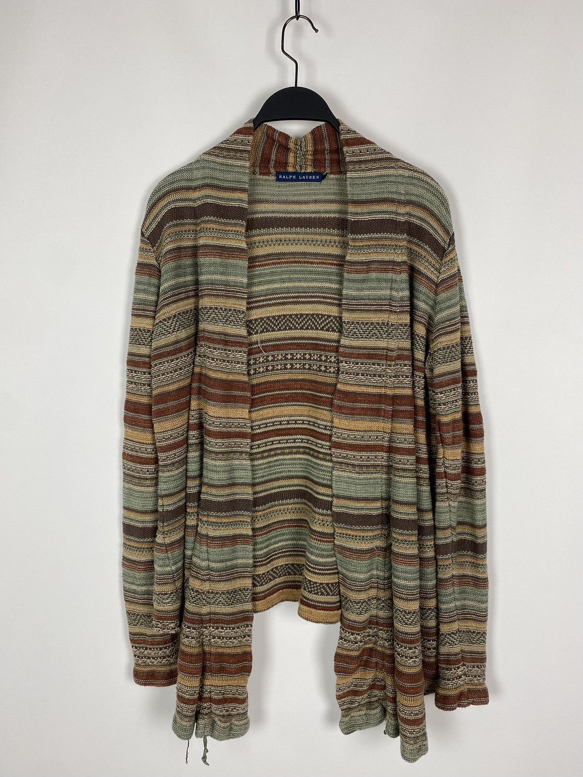 Ralph Lauren Ralph Lauren Blue Label Serape Southwestern Linen Cardigan Size M / US 6-8 / IT 42-44 - 5 Thumbnail