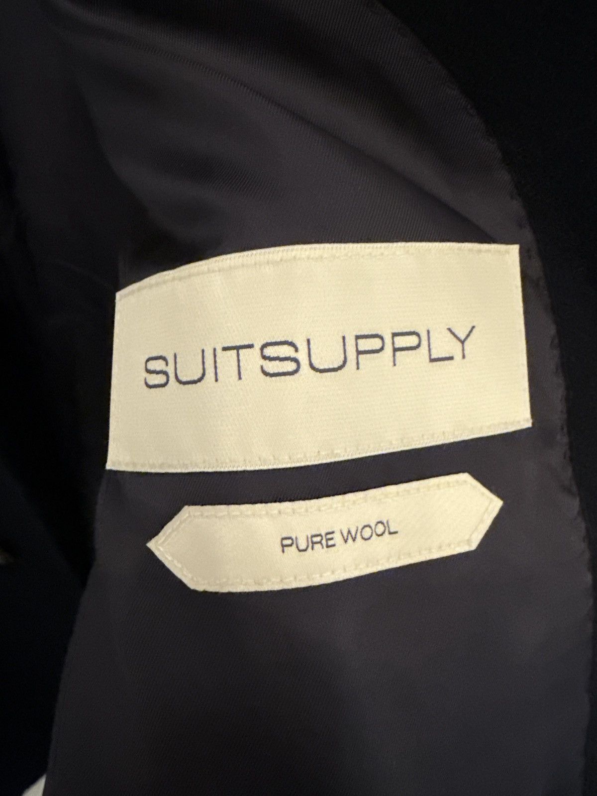 Suitsupply Suitsupply Navy Overcoat Size US S / EU 44-46 / 1 - 3 Thumbnail