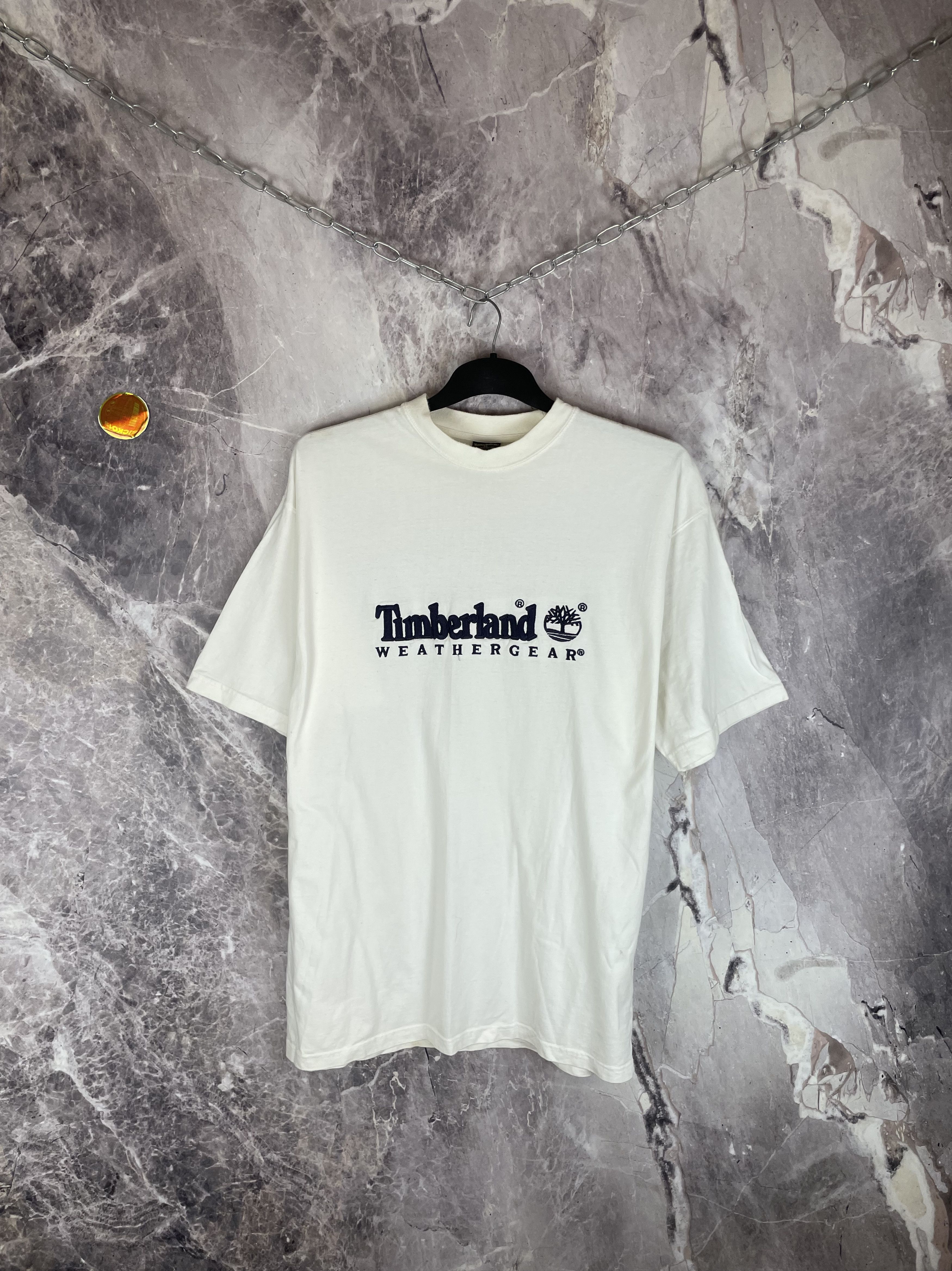 Timberland Timberland vintage logo tee y2k Size US XL / EU 56 / 4 - 2 Thumbnail