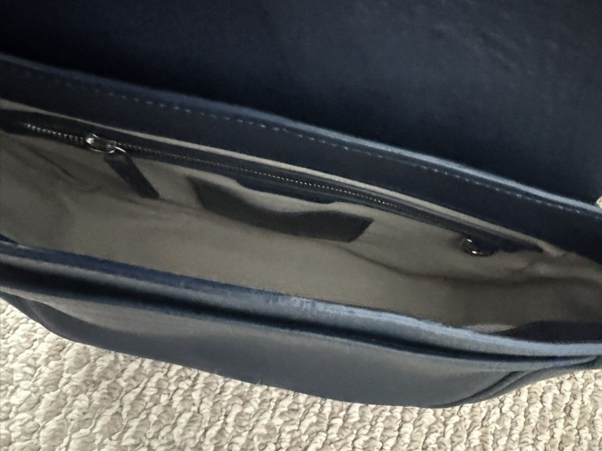 Shinola Shinola Blue Leather Shoulder Messenger Flap Bag Size ONE SIZE - 17 Thumbnail