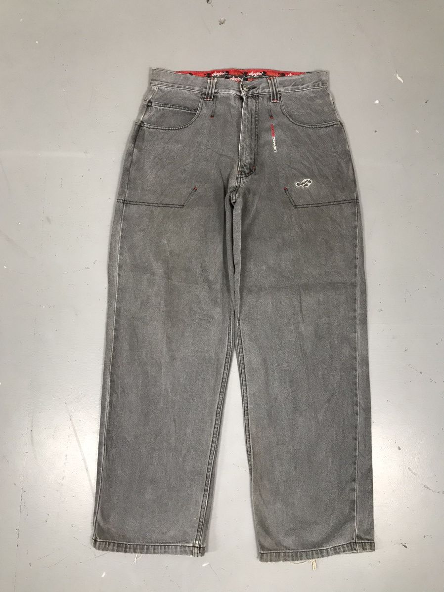 JNCO × Vintage Vintage paco embroidered denim Size US 33 - 3 Thumbnail