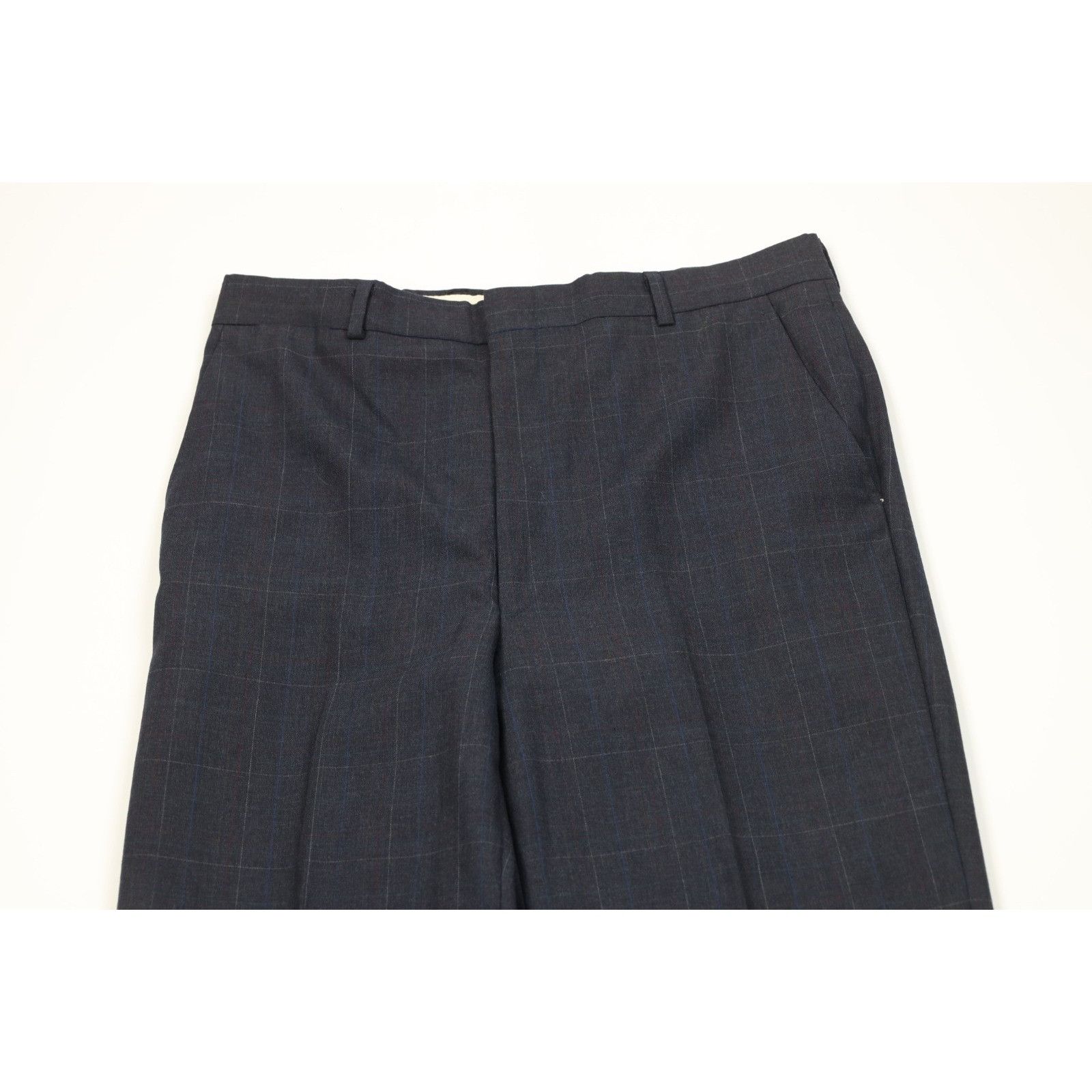Vintage Vintage 70s Streetwear 2 Piece Wool Suit Wedding Plaid Size 40L - 11 Thumbnail