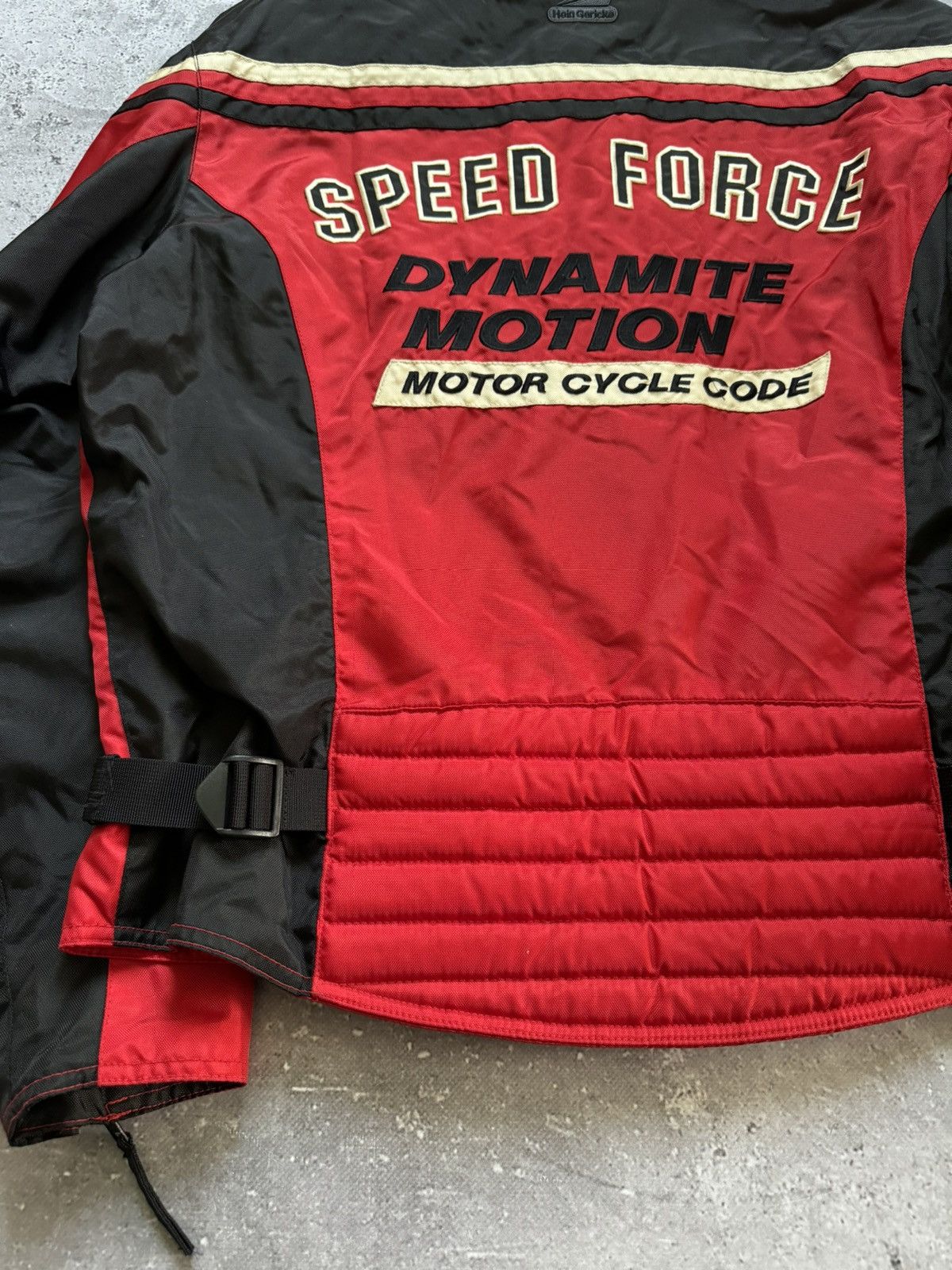Vintage Vintage 2002 Hein Gericke Speed Force Racing Moto Jacket Size US XL / EU 56 / 4 - 9 Thumbnail