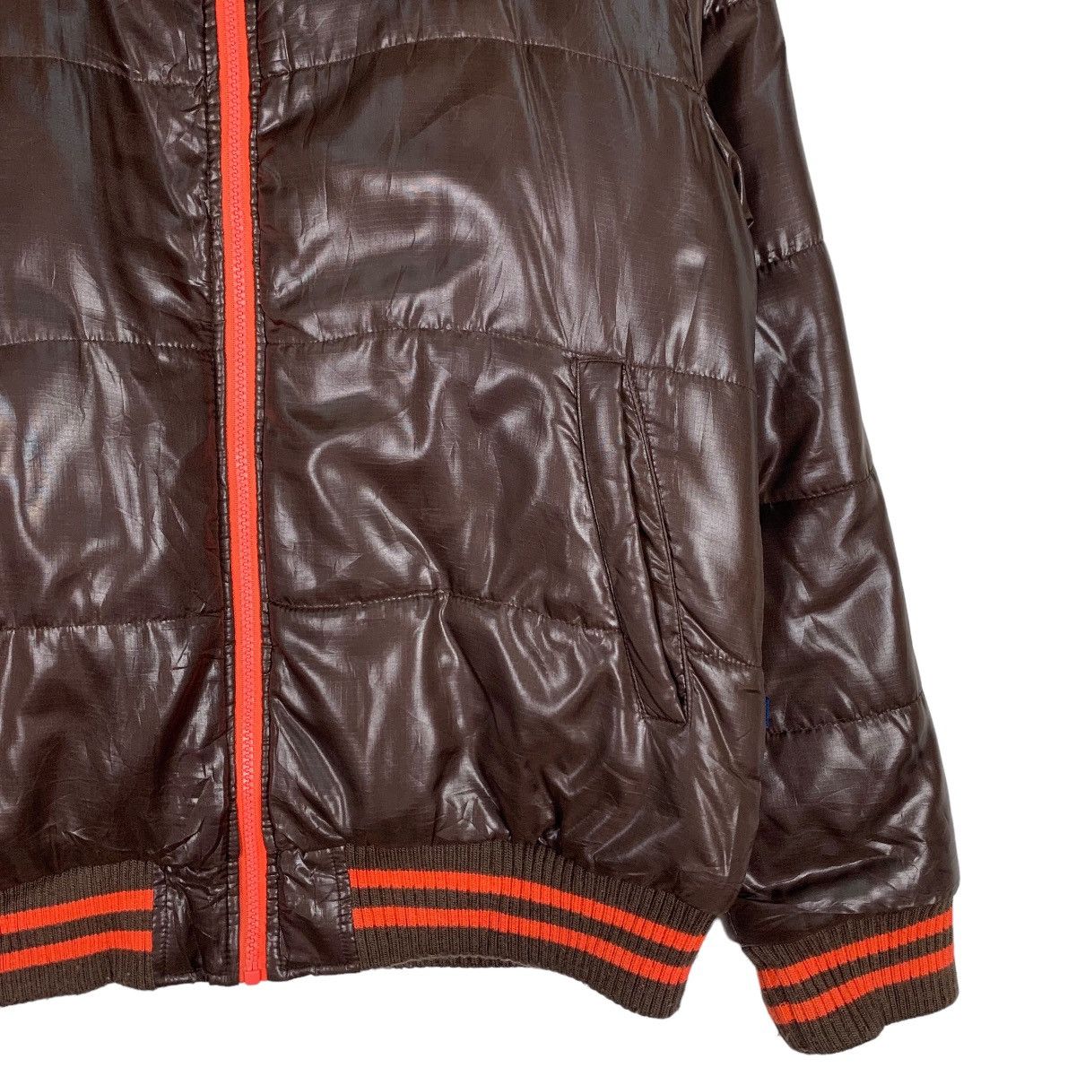 Hang Ten HANG TEN Brown Puffer Jacket #0581-C27 Size US L / EU 52-54 / 3 - 6 Thumbnail