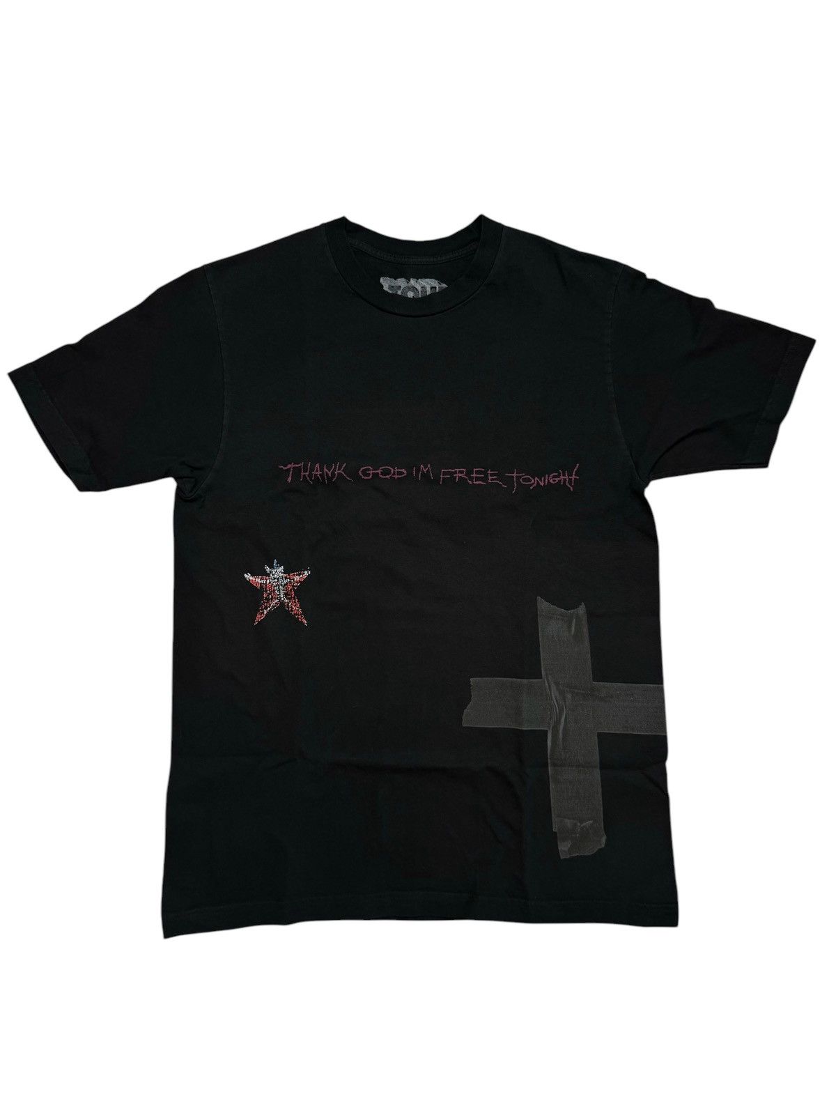 Travis Scott Travis Scott Met Life Black Tour Tee Washed Black SIZE SMALL Size US S / EU 44-46 / 1 - 1 Thumbnail