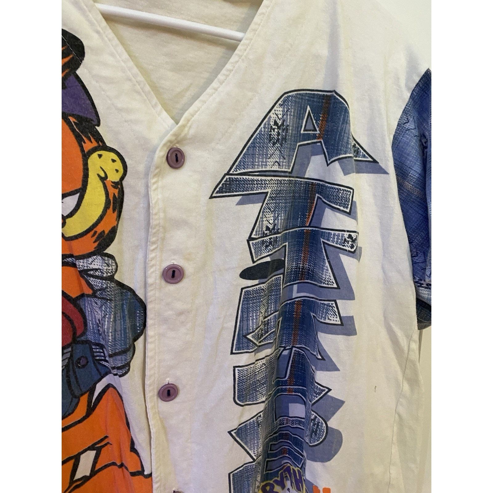 Other Vintage 1990s Garfield Shirt Freeze New York Size US L / EU 52-54 / 3 - 3 Thumbnail
