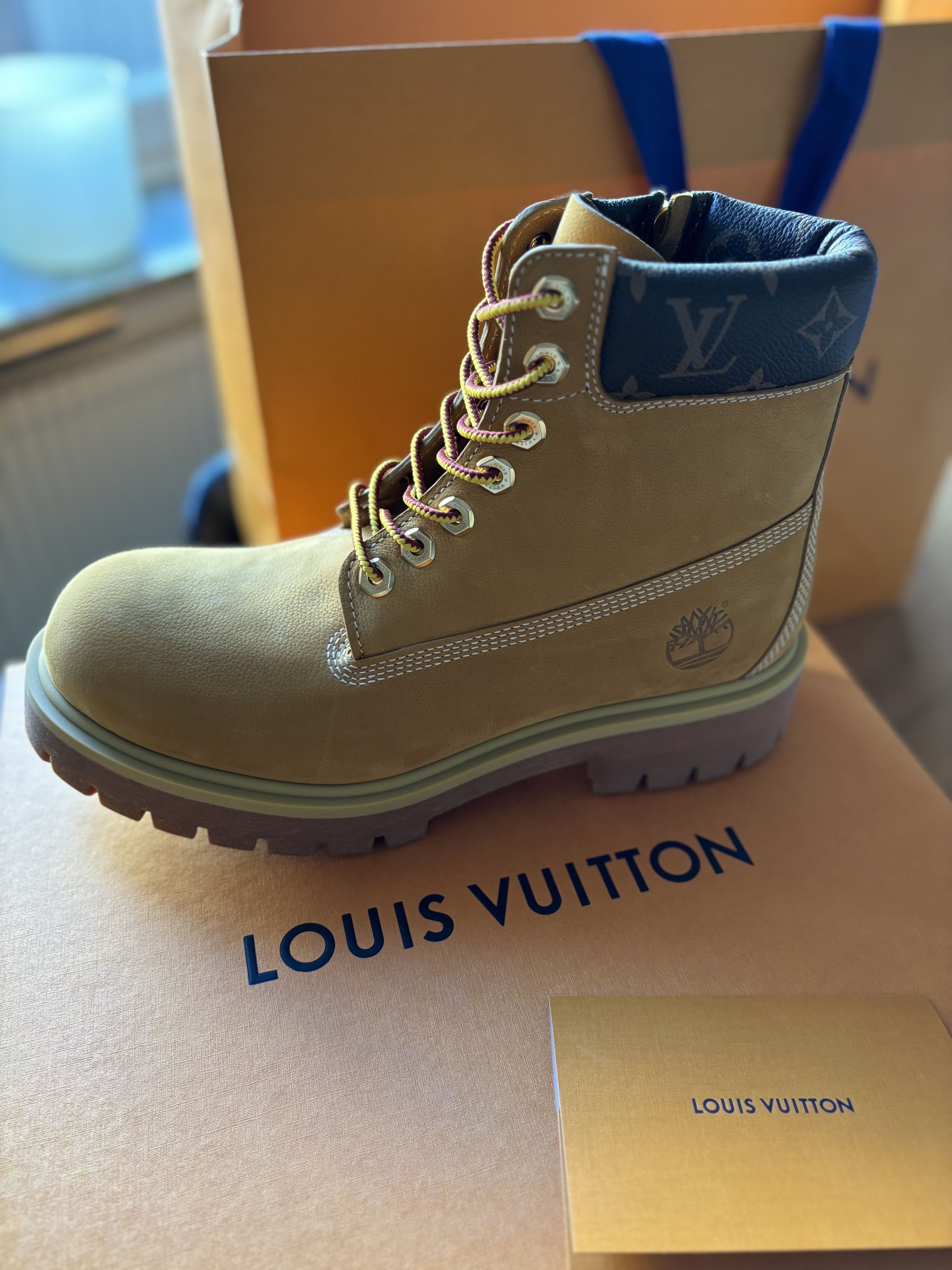 Louis Vuitton Louis Vuitton X TImberland LV Boot Ankle Boot Size US 11 / EU 44 - 2 Thumbnail