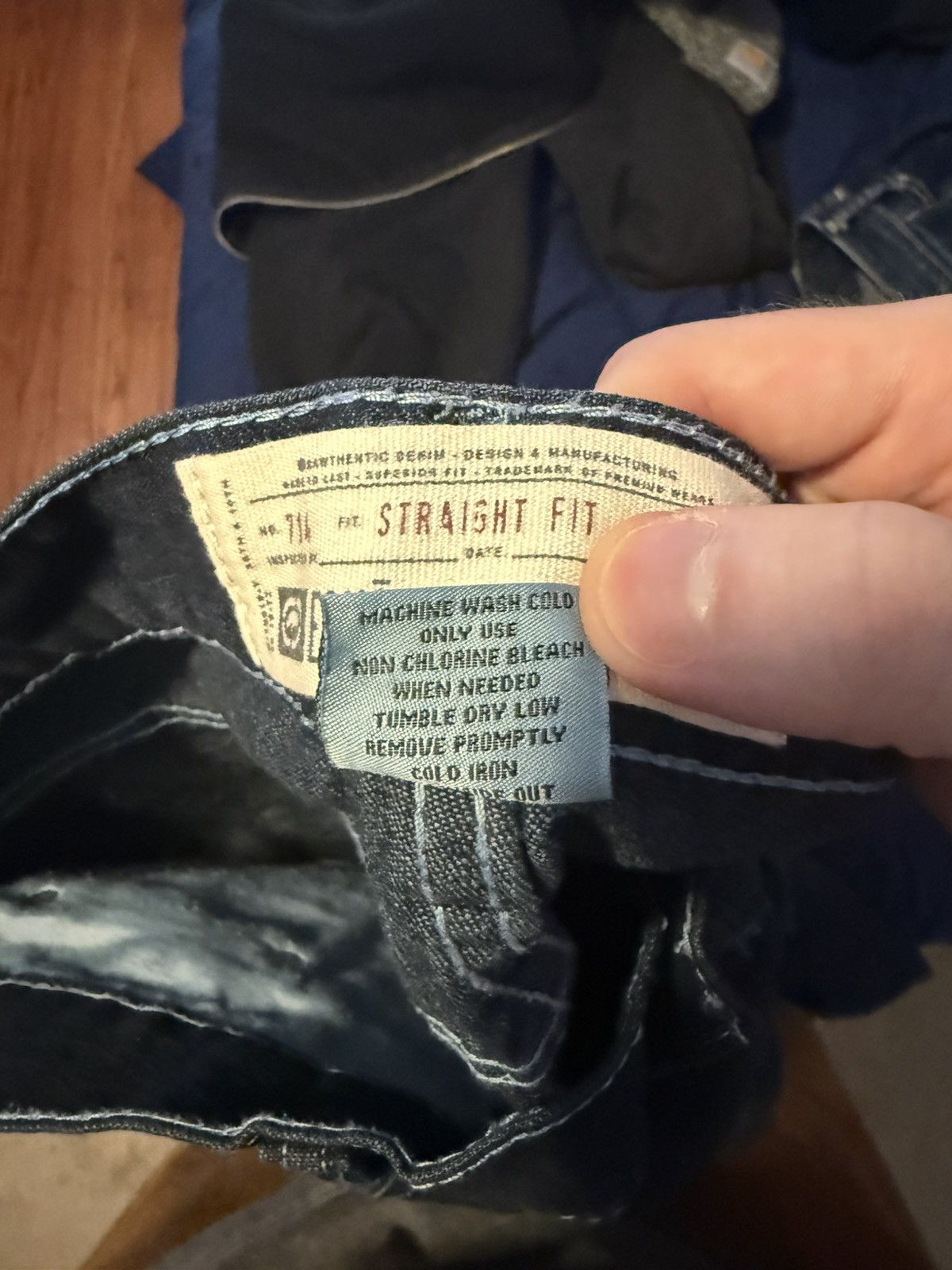 Ecko Unltd. Ecko UNLTD Dark Blue Denim Jean 32x32 Size US 32 / EU 48 - 5 Thumbnail