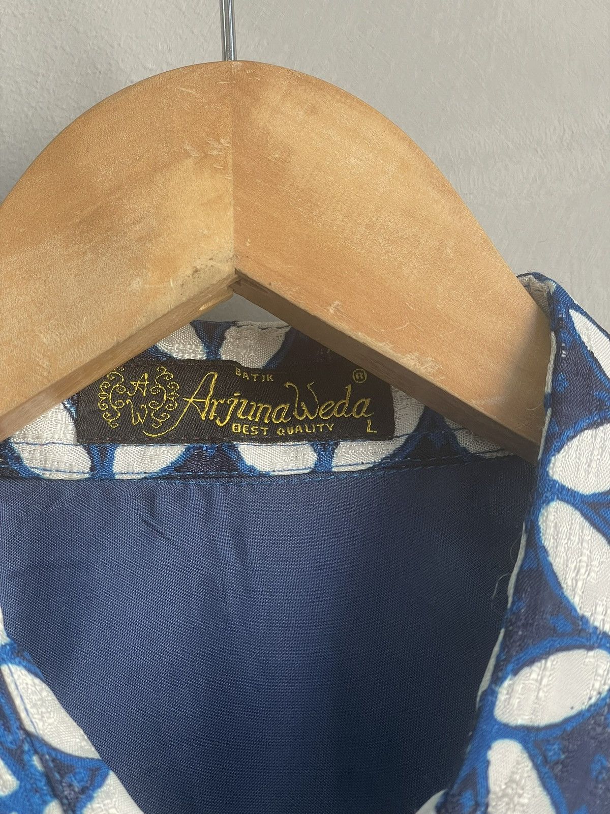 Japanese Brand Rare overprint Japanese shirt button up Kapital style Size US L / EU 52-54 / 3 - 3 Thumbnail