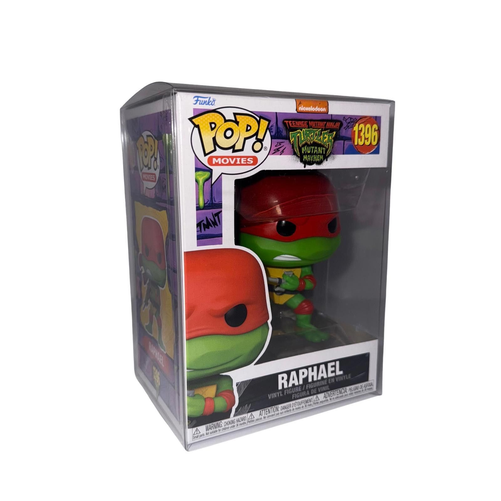Other NIB Funko Pop! Movies TMNT Mutant Mayhem Raphael #1396 Size ONE SIZE - 1 Thumbnail