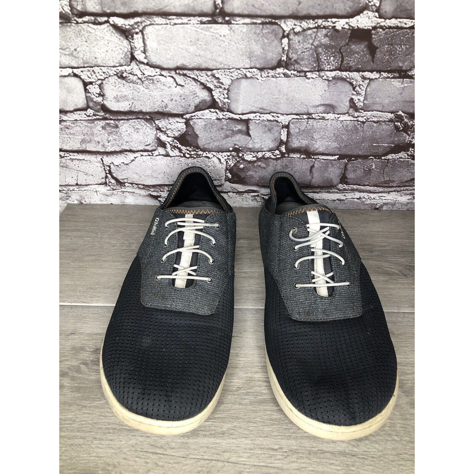 Olukai Olukai Nohea Moku Blue Gray Mesh Casual Slip On Sneakers Sho Size US 13 / EU 46 - 14 Thumbnail