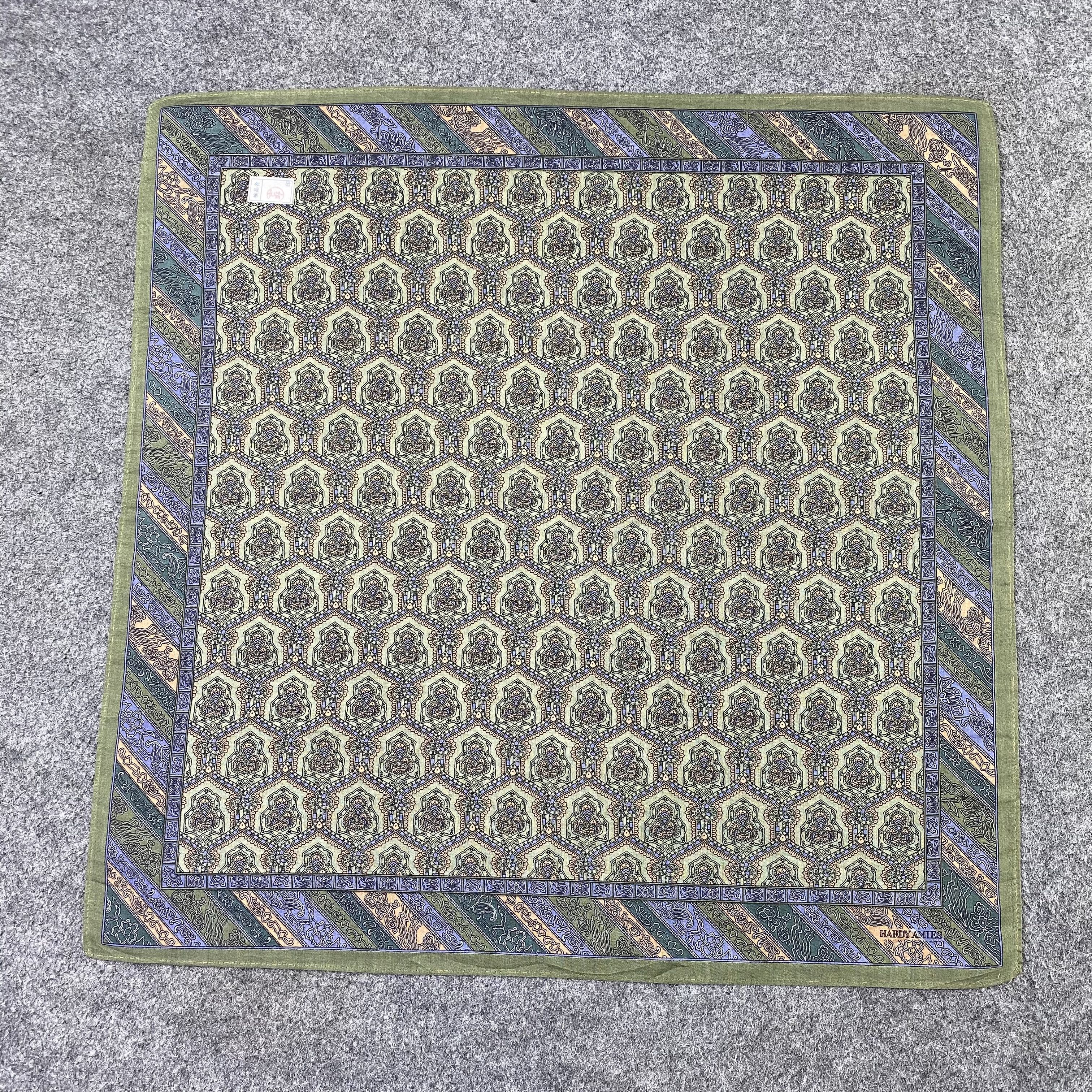 Hardy Amies Hardy Amies Handkerchief / Bandana / Neckerchief-B2191 Size ONE SIZE - 3 Thumbnail