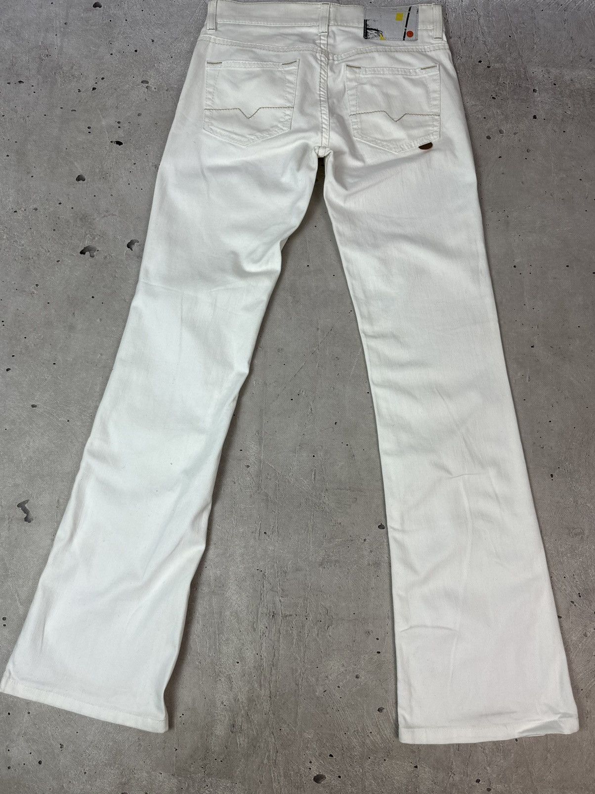 Hugo Boss Vintage Hugo Boss White Cotton Straight Women’s Jeans Size 25" / US 0 / IT 36 - 10 Thumbnail