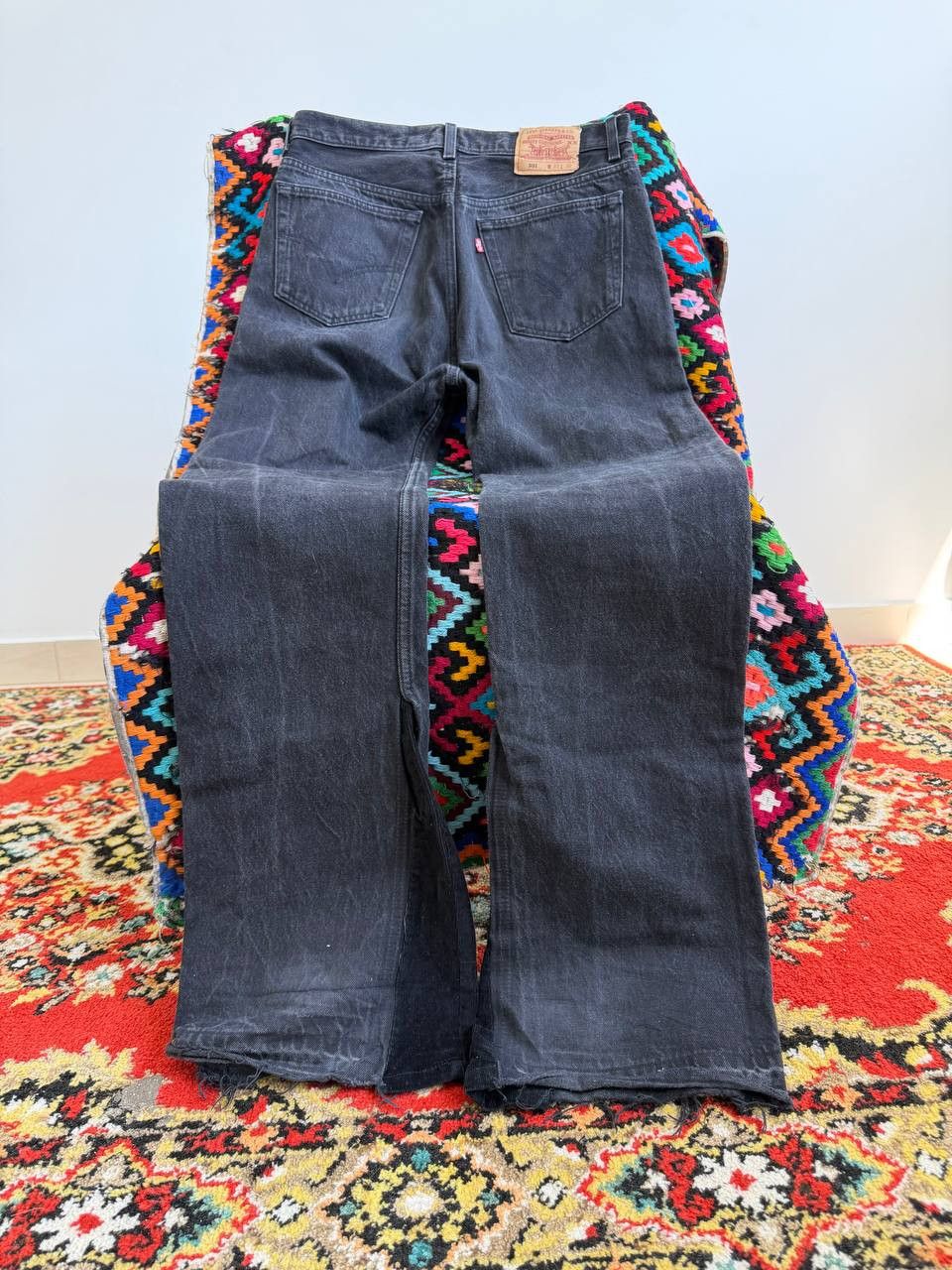 Hysteric Glamour Vintage Hysteric Glamour Junya Watanabe Style Flared Jeans Size US 30 / EU 46 - 1 Thumbnail