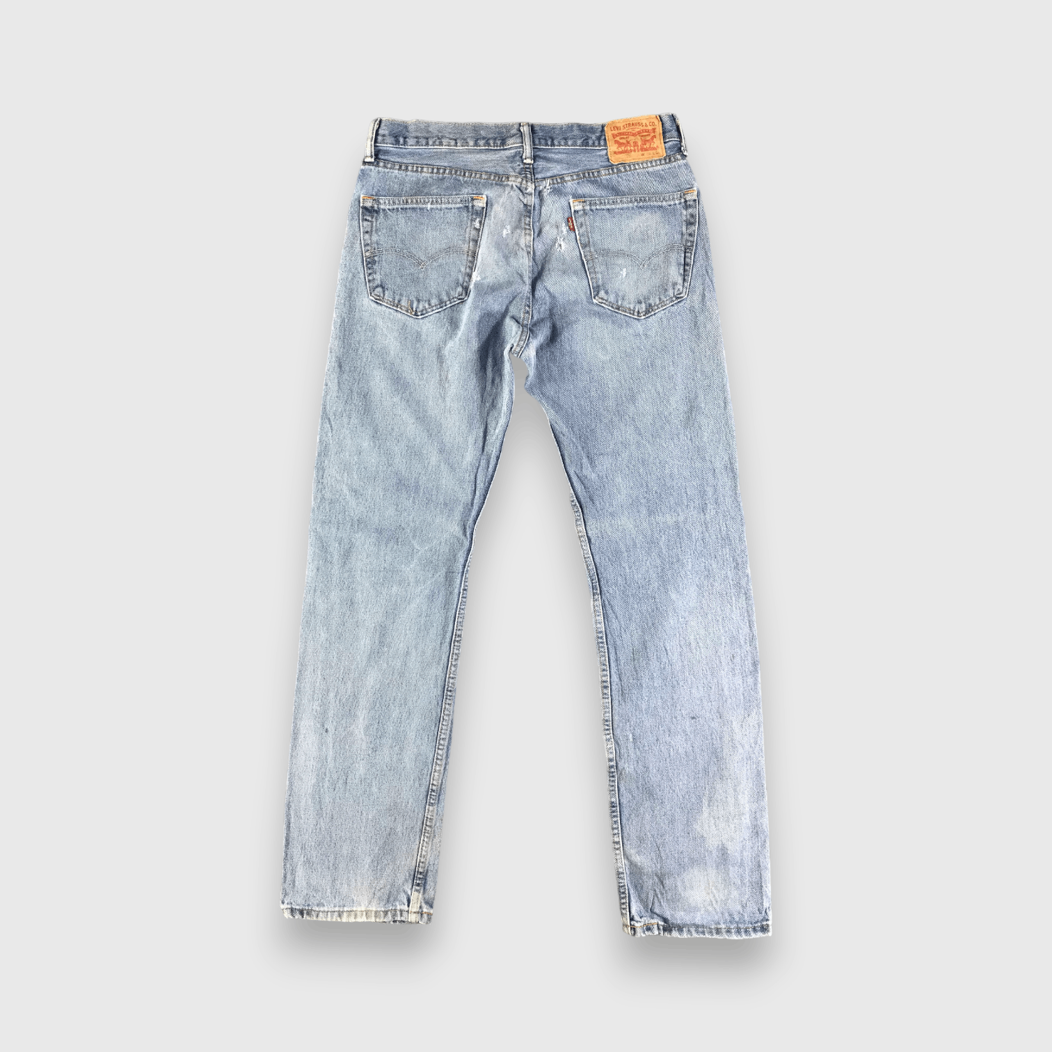 Levi's Vintage Blue Wash Levis 505 Jeans-J3039 Size US 35 - 2 Thumbnail