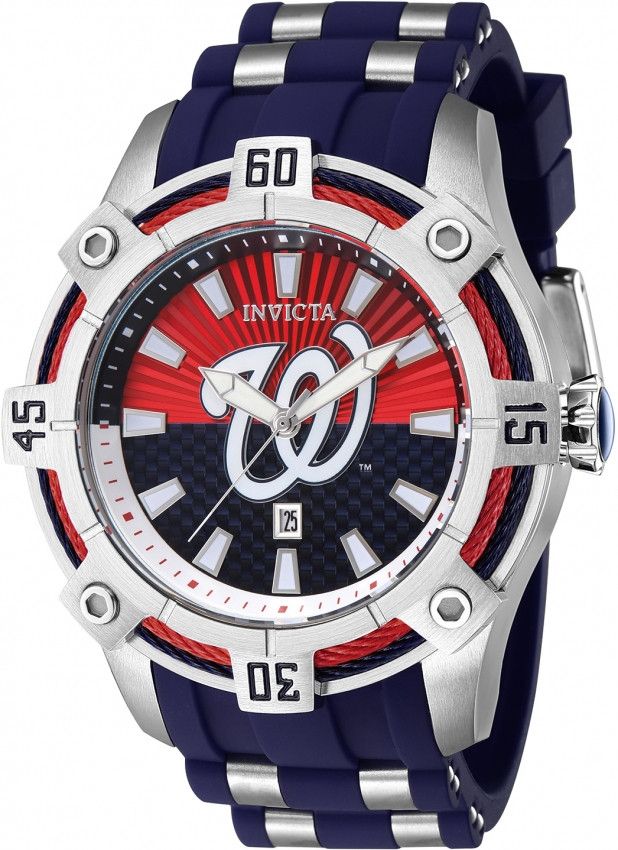 Invicta × MLB MLB Washington Nationals Quartz Men's Watch Size ONE SIZE - 1 Thumbnail