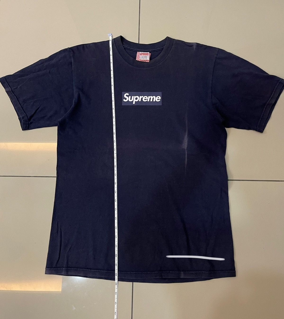 Hypebeast × Supreme Supreme Box Logo Tee Size US M / EU 48-50 / 2 - 2 Thumbnail