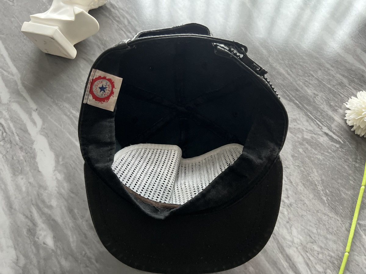 Converse Converse : Vintage Leather Black Cap Hat Size 56 Size ONE SIZE - 6 Thumbnail