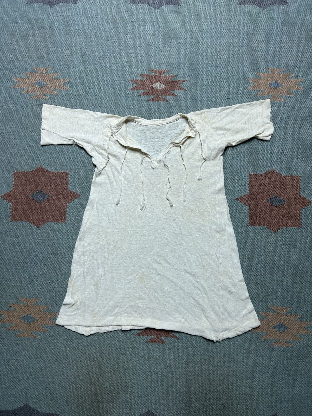 Vintage 1940s blank white t shirt cotton soft women’s XXS? baby tee Size XXS / US 00 / IT 34 - 1 Thumbnail