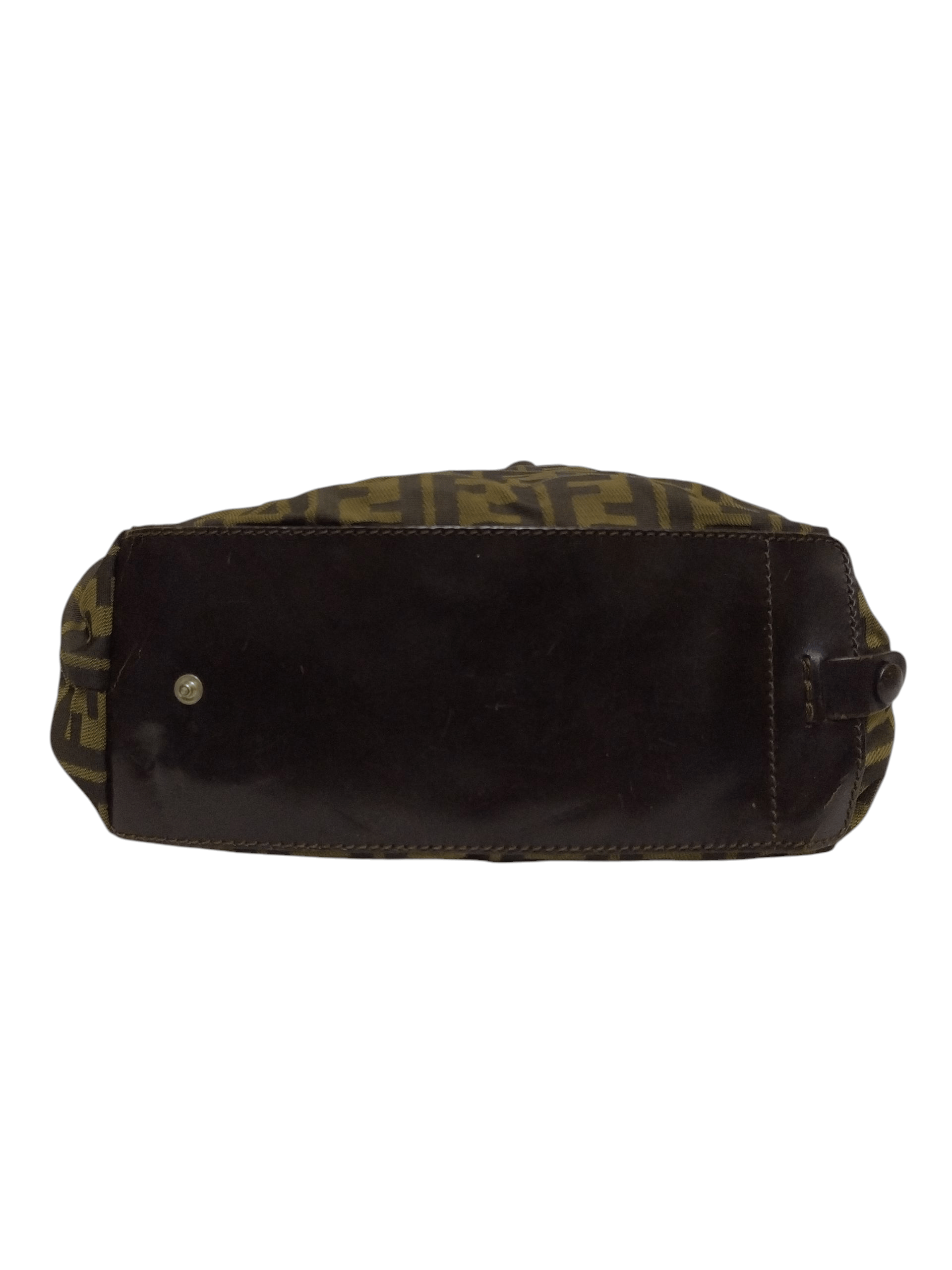 Fendi FENDI Zucca Canvas Leather Tote Bag Size ONE SIZE - 5 Thumbnail