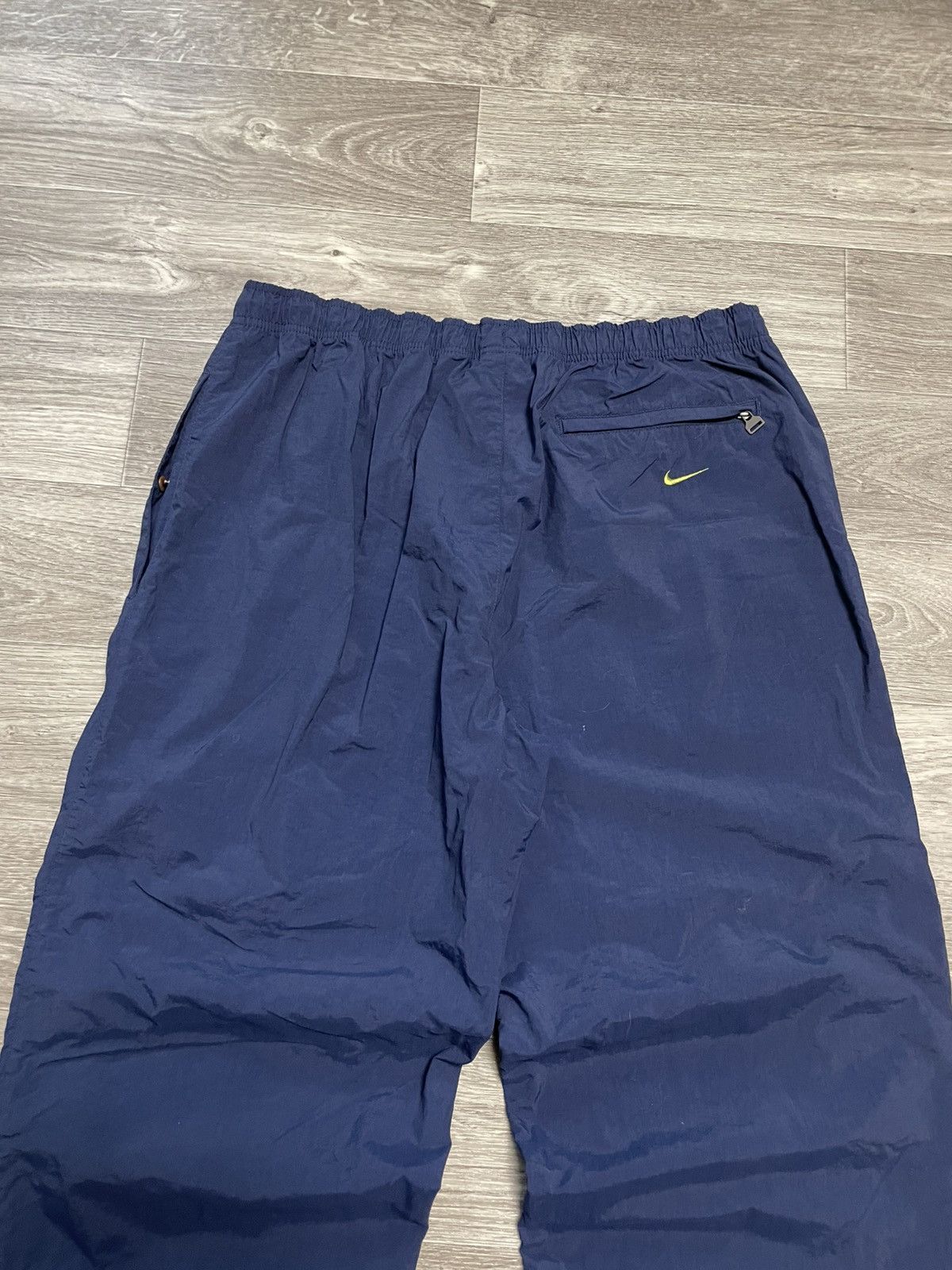 Nike Vintage 90s Nike Blue Nylon Pants Retro Y2K Size US 36 / EU 52 - 14 Thumbnail