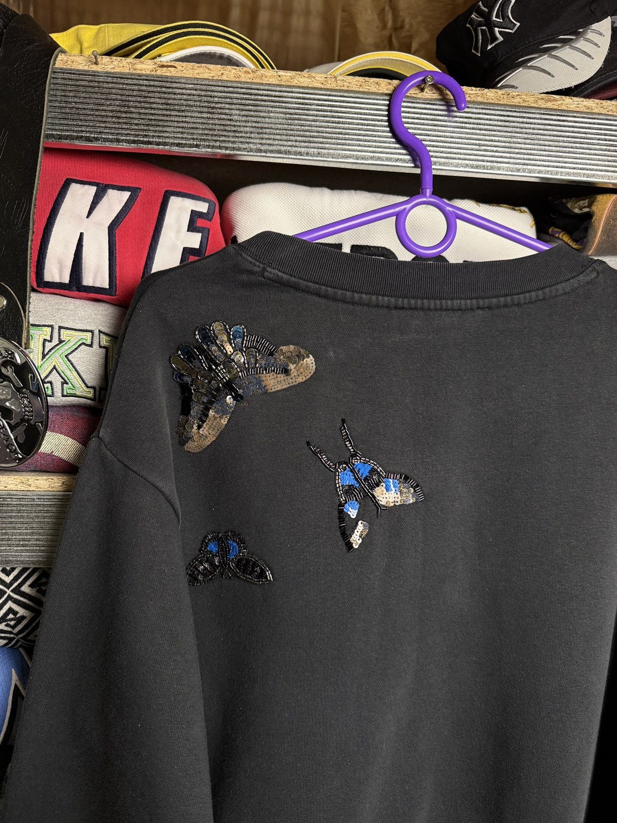 Allsaints AllSaints Multilogo Cropped Sweatshirt Size M Wmns Size M / US 6-8 / IT 42-44 - 10 Thumbnail