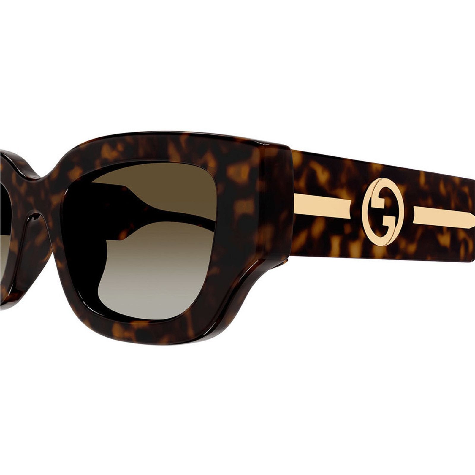 GUCCI GG1558SK 002 51 TORTOISE SUNGLASSES (GG1558SK-002-51) display picture 2