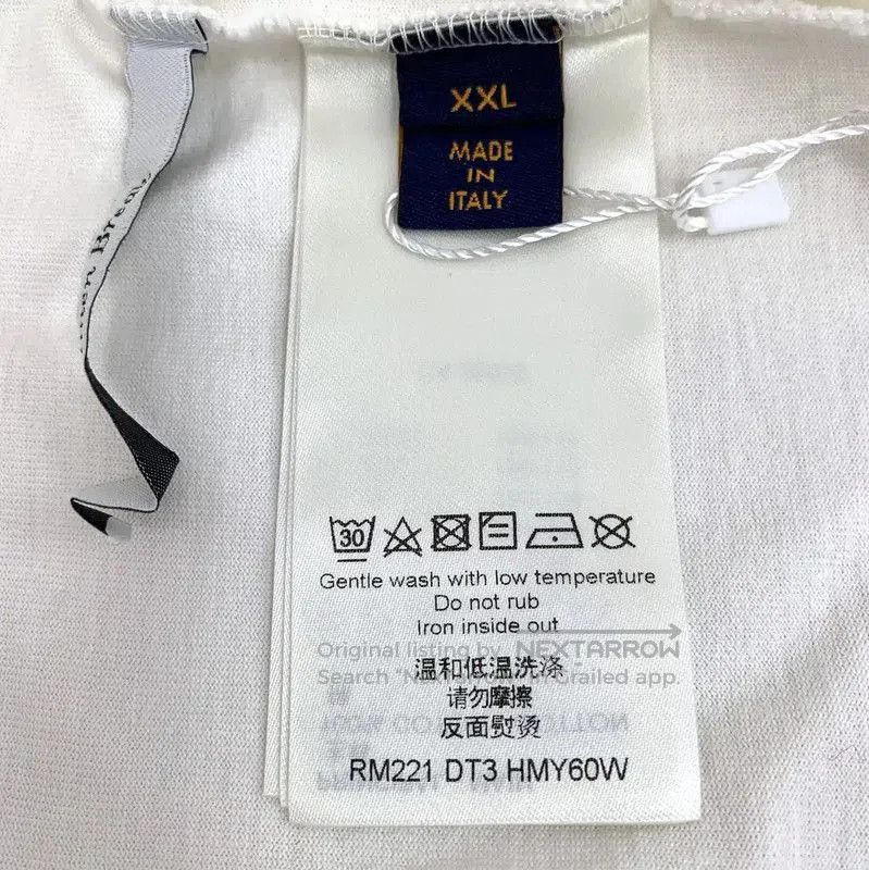Louis Vuitton Louis Vuitton Graffiti Print Cotton T. Size XXL / US 16-18 / IT 52-54 - 7 Thumbnail