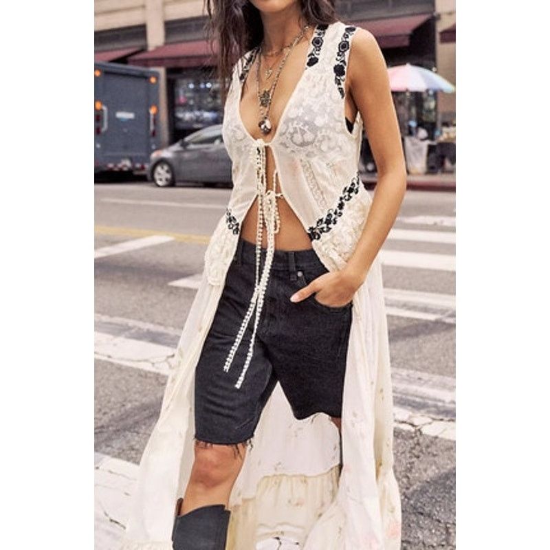 Free People NWT Free People Ghost Town Long Shorts in Washed Black Size 25" / US 0 / IT 36 - 2 Thumbnail