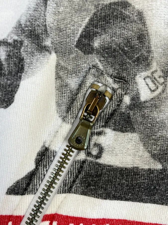 Dolce & Gabbana 2000s Dolce & Gabbana White Ali Boxer Zip-up Sweater Size US S / EU 44-46 / 1 - 9 Thumbnail
