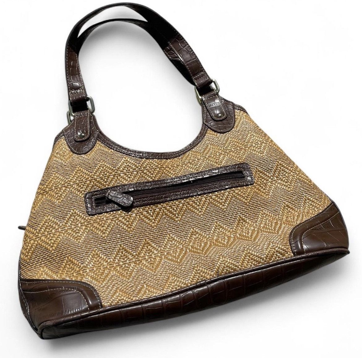 Vintage Tan n Brown Vintage Shoulder bag Size ONE SIZE - 2 Thumbnail