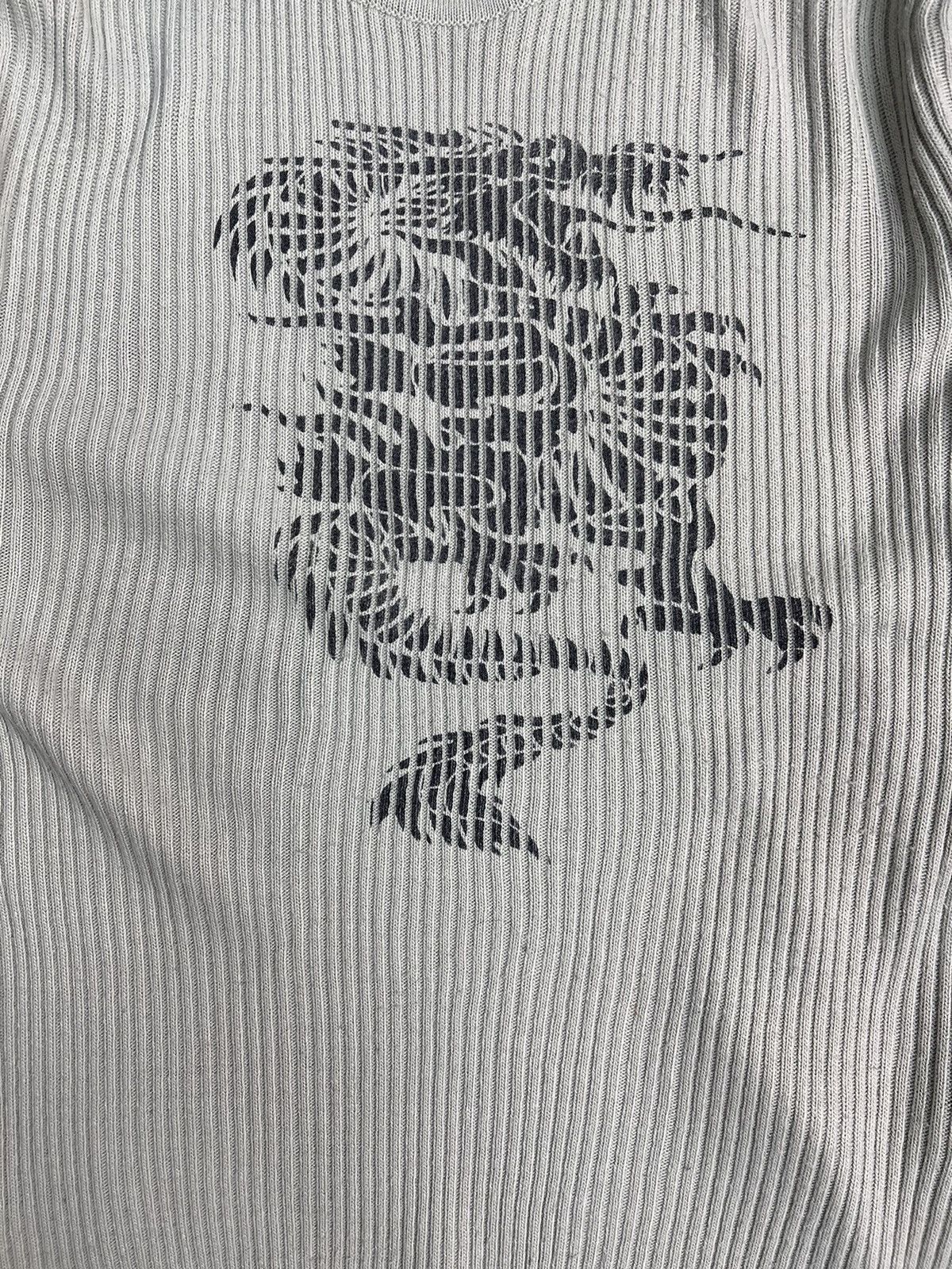 20471120 × Diesel VINTAGE ARCHIVE Y2K STRIPED DISTRESSED DRAGON DIESEL SWEATER Size US M / EU 48-50 / 2 - 6 Thumbnail
