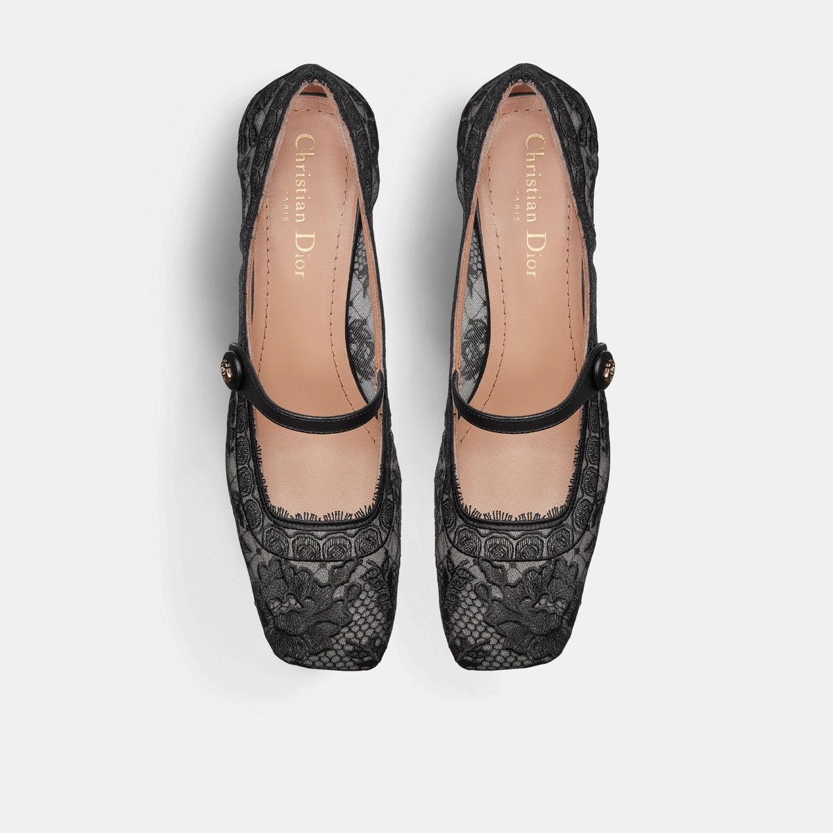 Dior o1w1db11024 D-Grace Pump in Black Size US 7 / IT 37 - 4 Thumbnail
