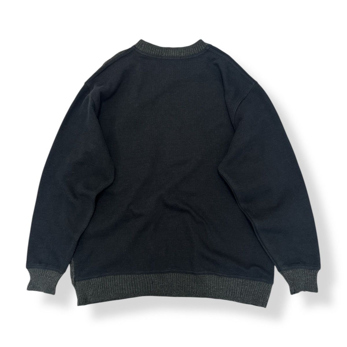 Krizia Uomo 🔥 Basic by Krizia Knited Part Sweatshirt - M Size US M / EU 48-50 / 2 - 11 Thumbnail