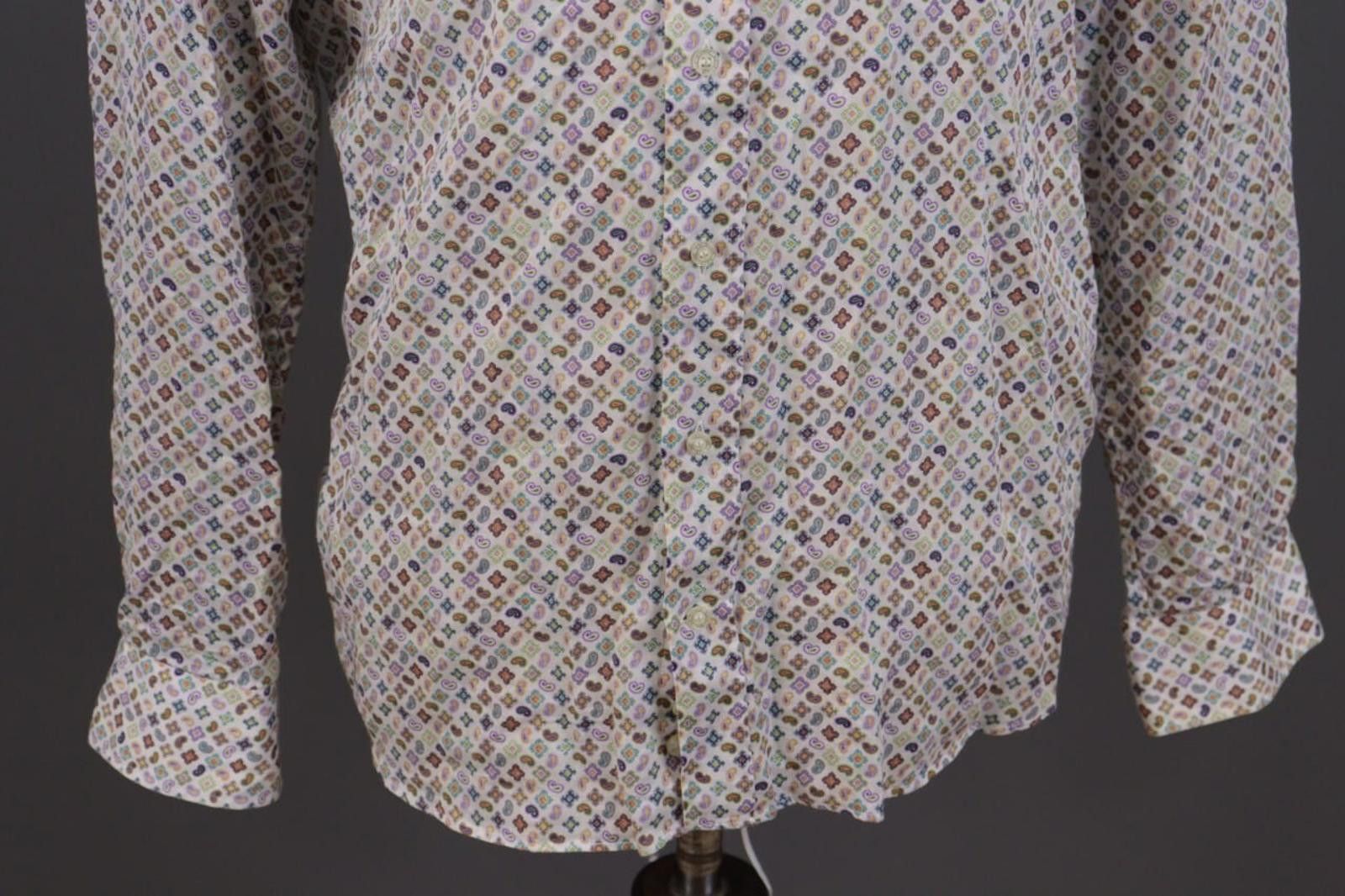 Etro Etro Milano White Paisley Button Down Shirt Size 41 Size US M / EU 48-50 / 2 - 4 Thumbnail