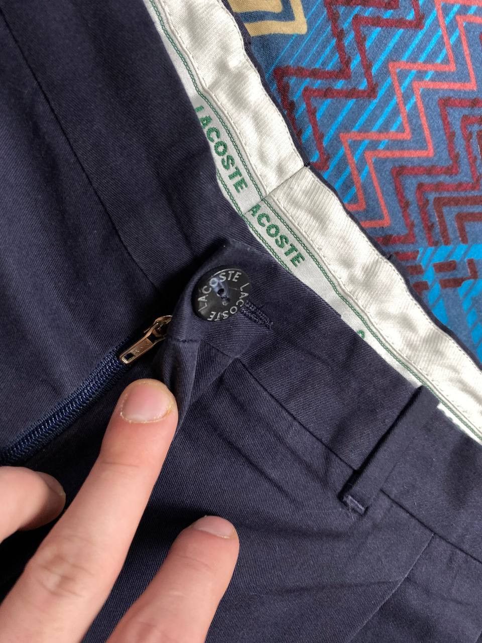 Lacoste × Vintage Lacoste vintage men’s chino dress pants trousers Size US 38 / EU 54 - 11 Thumbnail