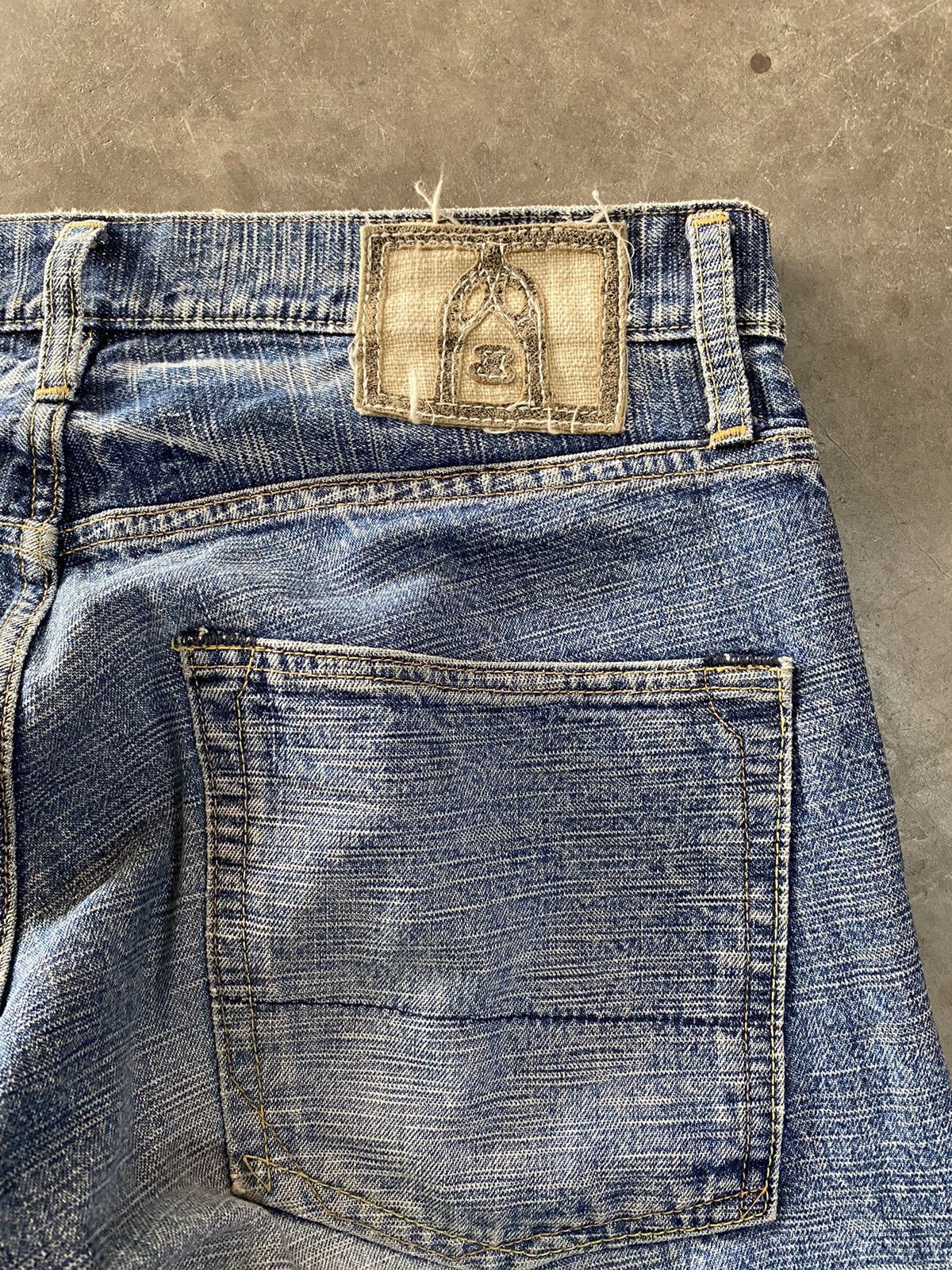 Japanese Brand × Kapital × Tornado Mart Japanese Melt into the universe Patches like Kapital Jeans Size US 34 / EU 50 - 15 Thumbnail