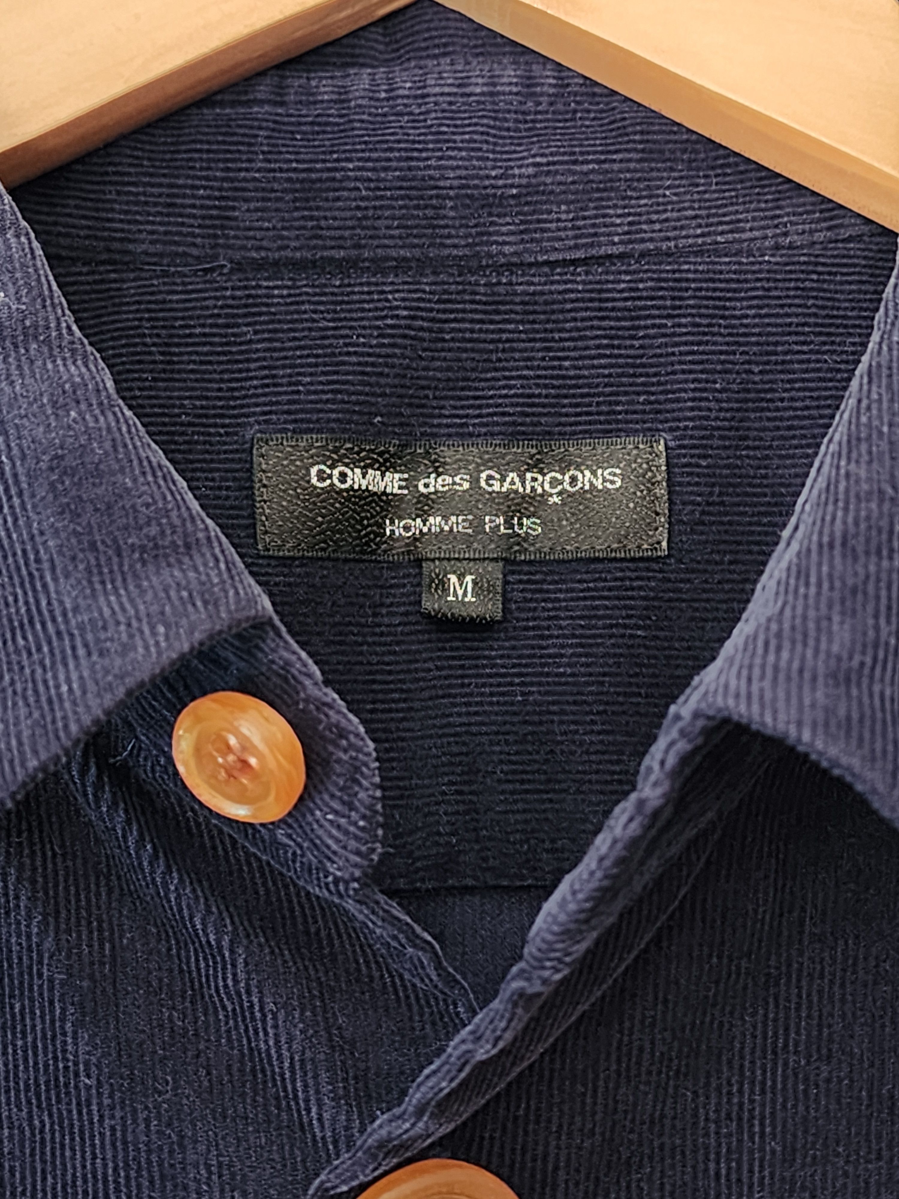 Comme des Garcons Homme Plus Corduroy Button Down Shirt Size US M / EU 48-50 / 2 - 2 Thumbnail