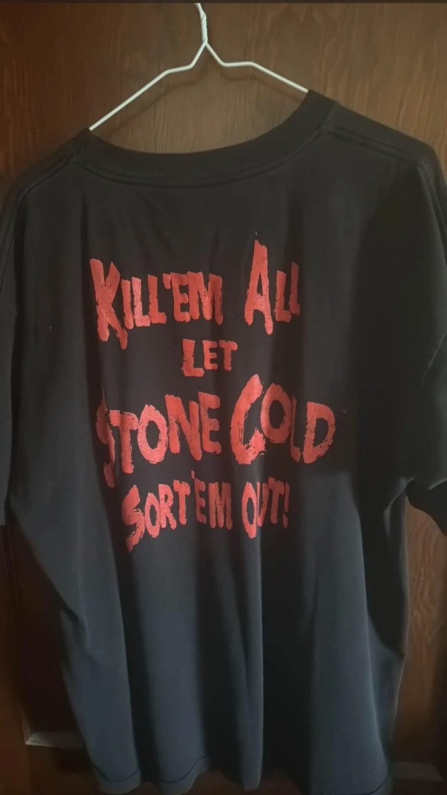 Vintage × WWE × WWF Stone Cold Steve Austin Tee Size US XL / EU 56 / 4 - 2 Thumbnail