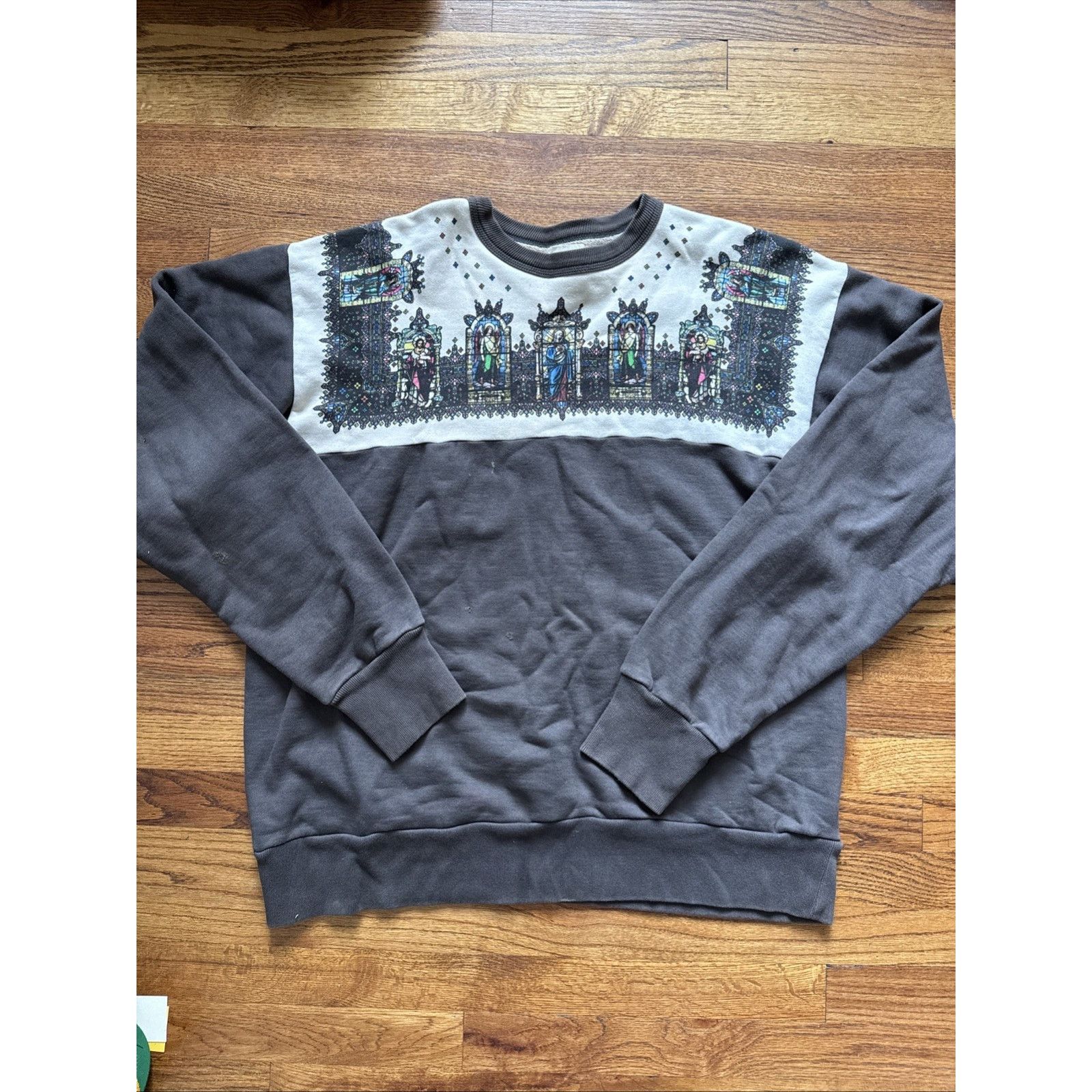 Saint Michael Saint Michael stained glass crewneck sweatshirt Size XL Size US XL / EU 56 / 4 - 1 Thumbnail