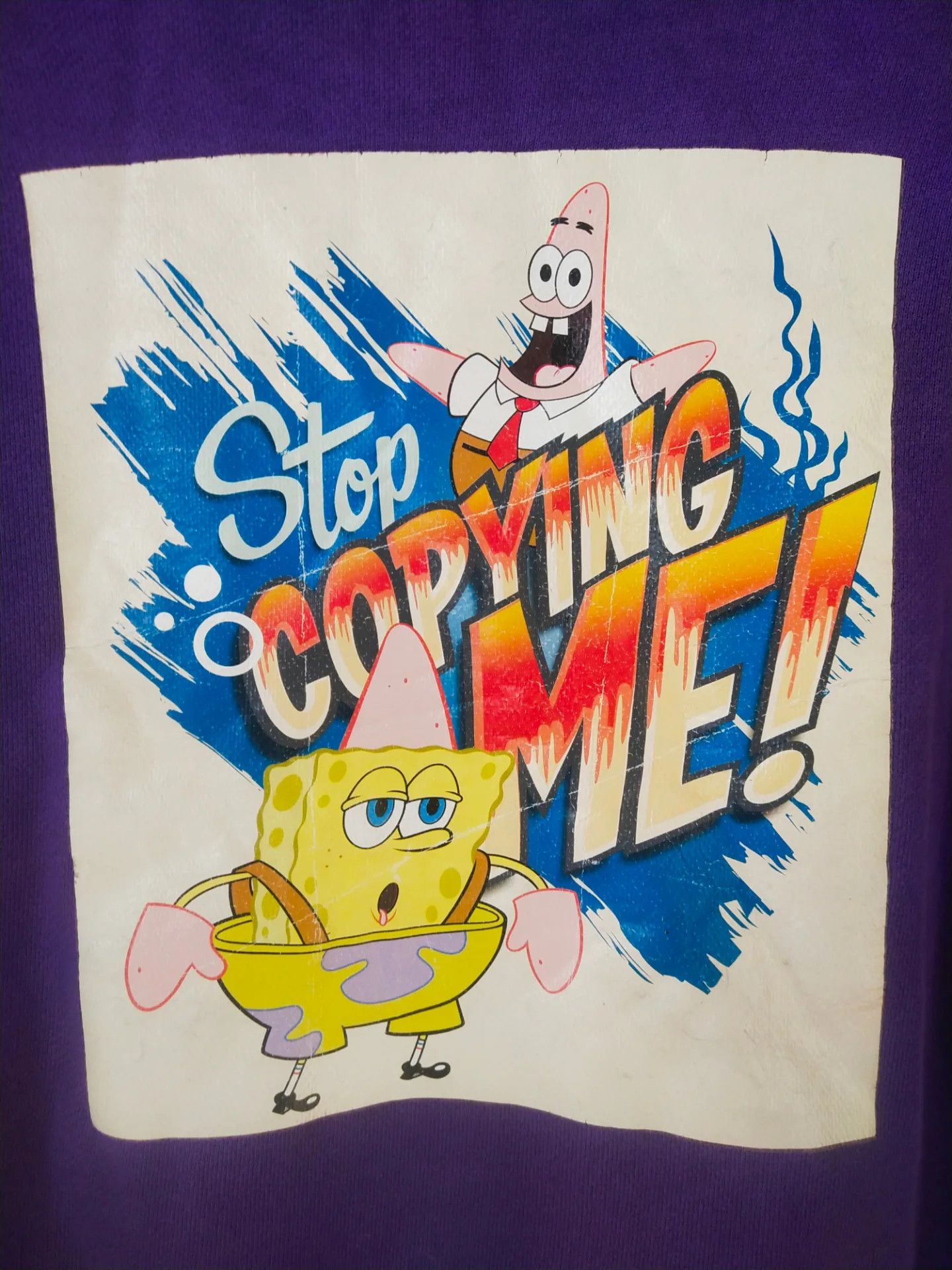 Nickelodeon SpongeBob SquarePants x NII Art Purple Hoodie Size S / US 4 / IT 40 - 2 Thumbnail