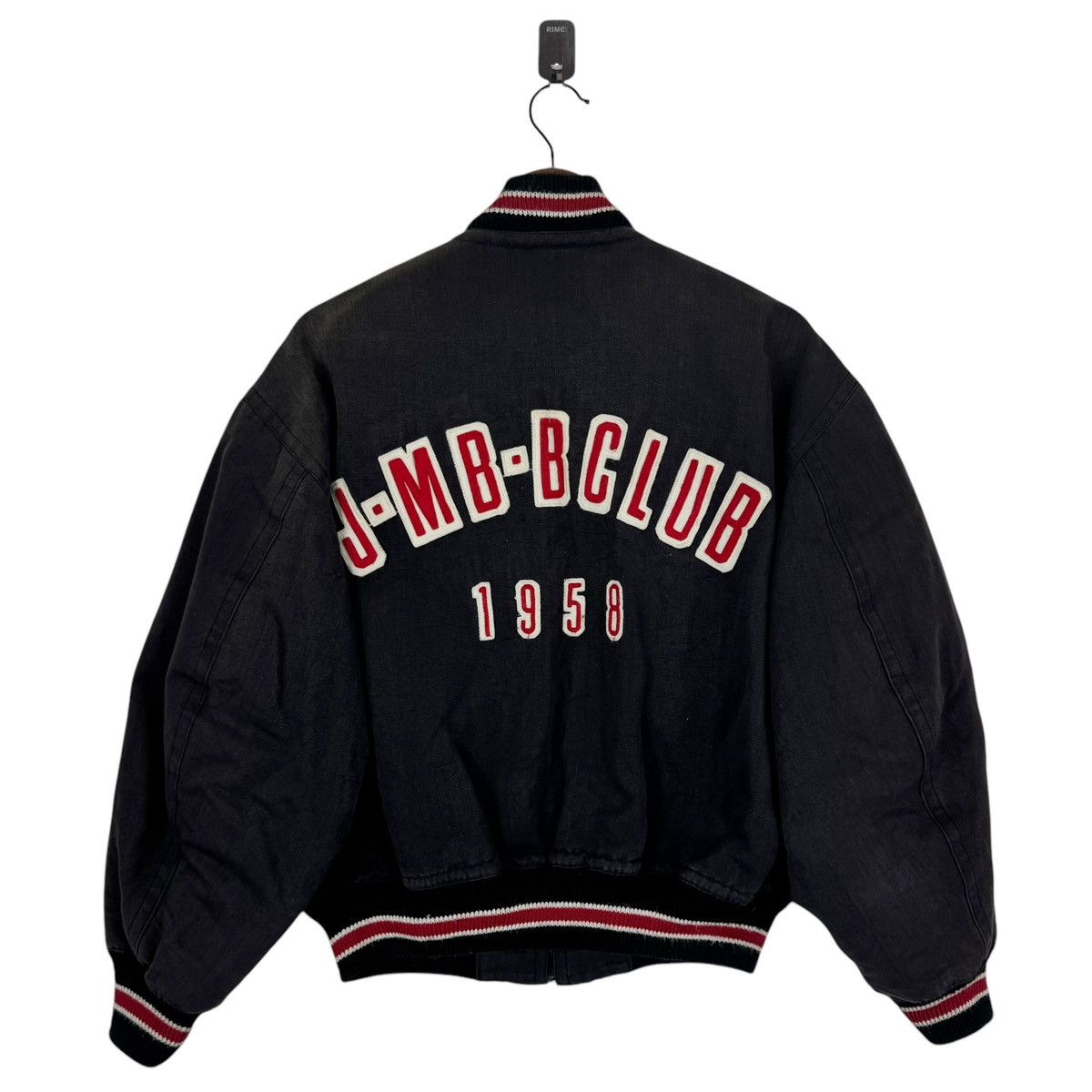 Japanese Brand × Vintage VINTAGE JUN MEN JAPANESE BRAND BOMBER ZIPPER JACKET Size US M / EU 48-50 / 2 - 1 Thumbnail