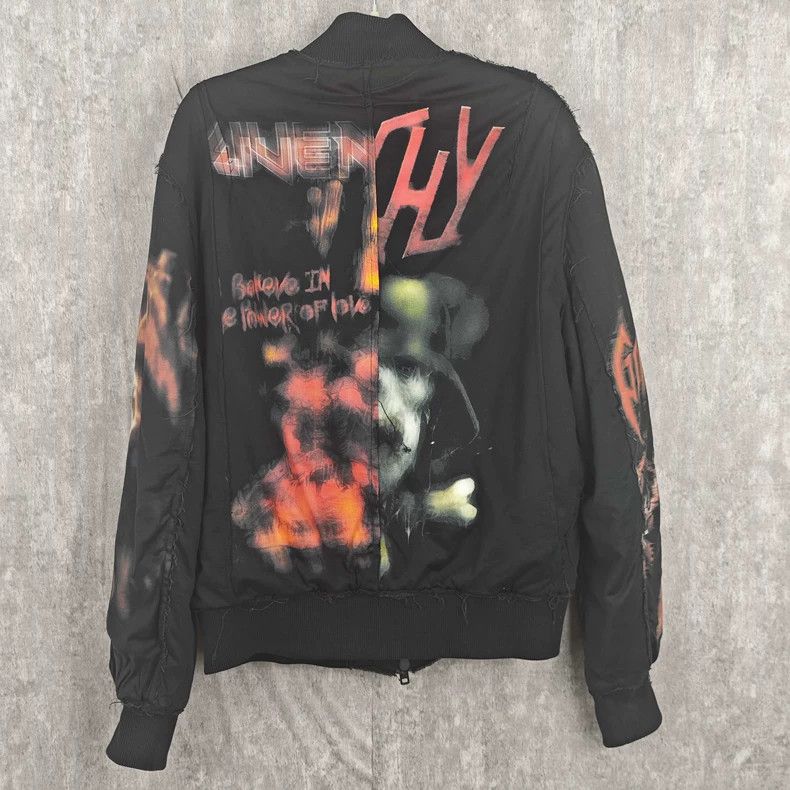 Givenchy Givenchy All-Over Print Long-Sleeved Zip-Up Jacket Size US XS / EU 42 / 0 - 2 Thumbnail