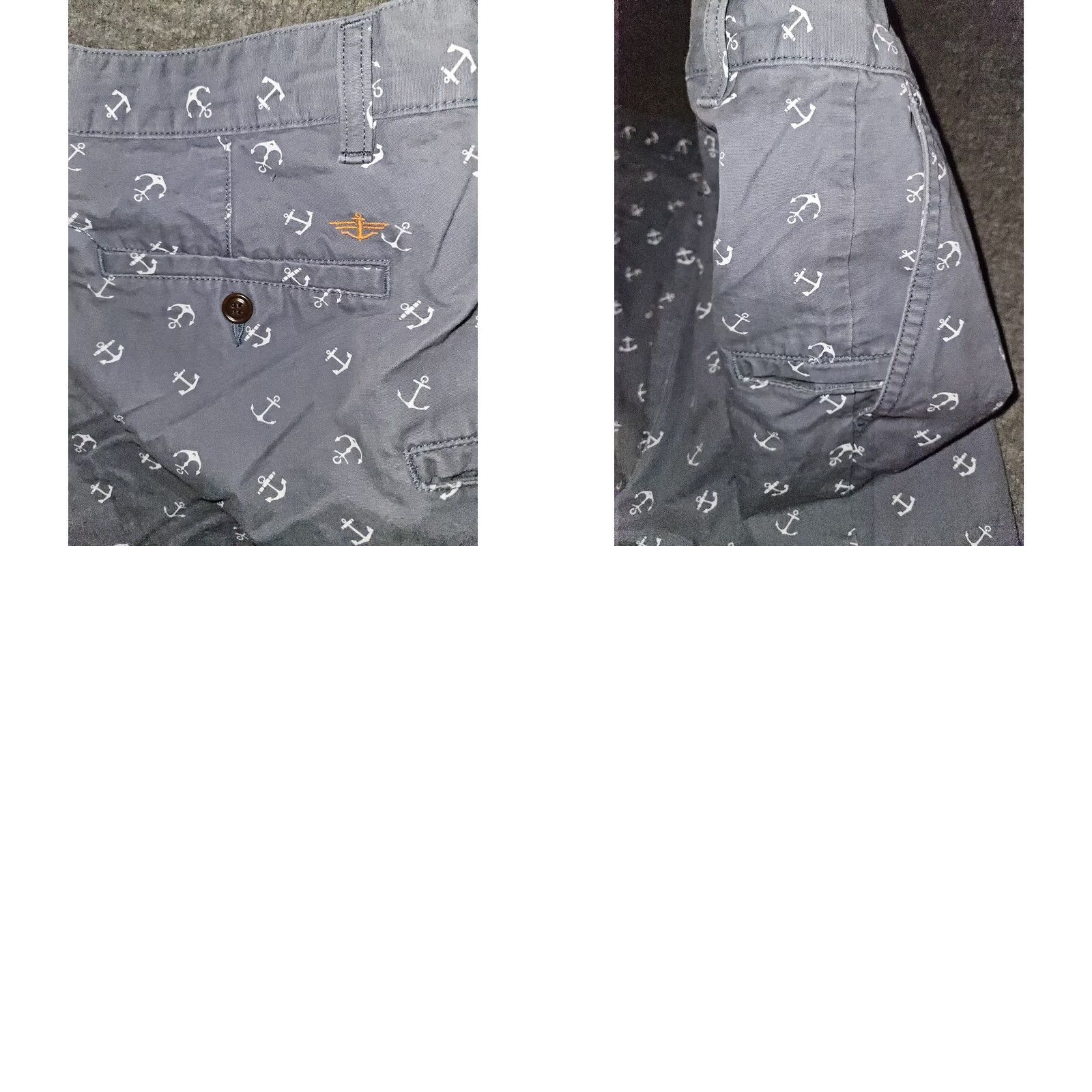 Dockers Dockers Chino Shorts Men's 38 Blue Mid Rise Anchors Nautical Preppy Size US 38 / EU 54 - 8 Thumbnail
