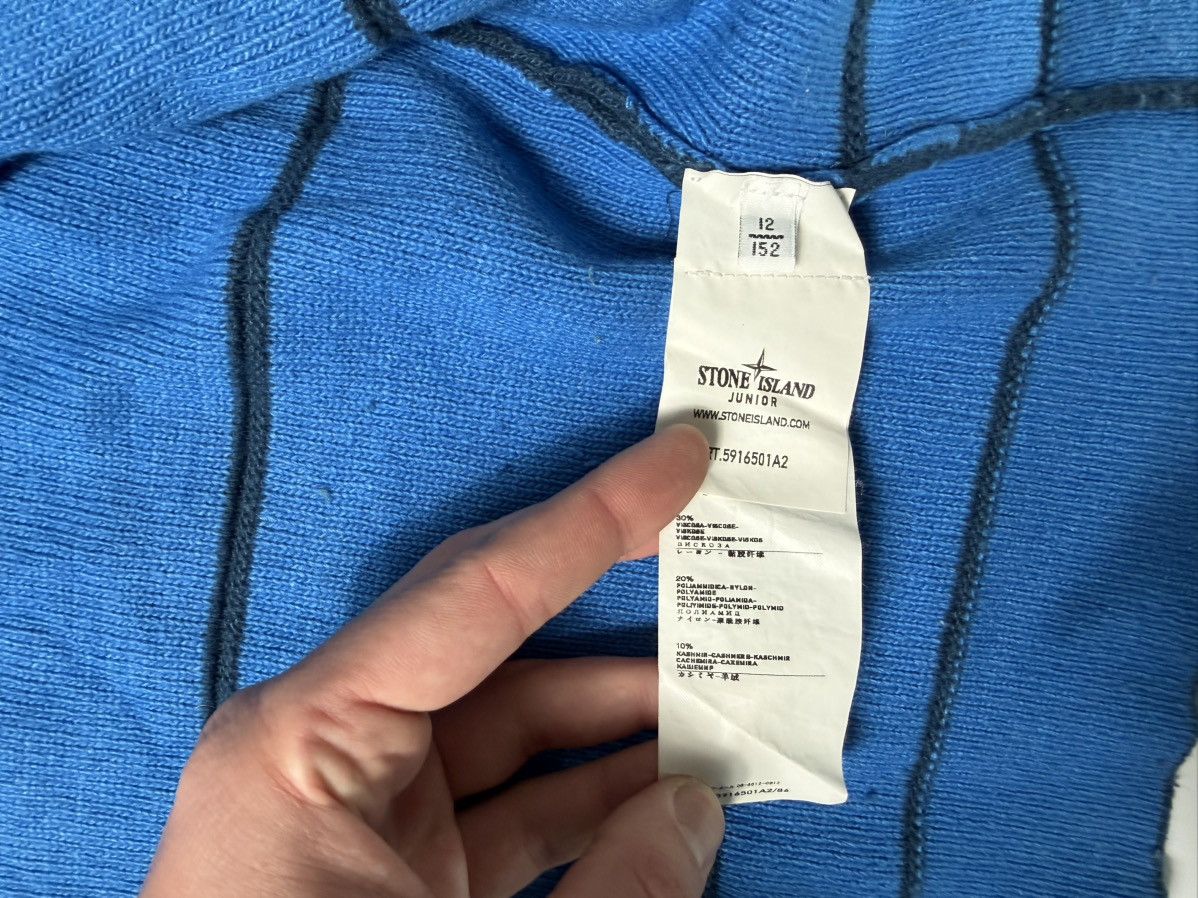Stone Island Stone Island Junior Wool Zip Hoodie Size US XXS / EU 40 - 8 Thumbnail