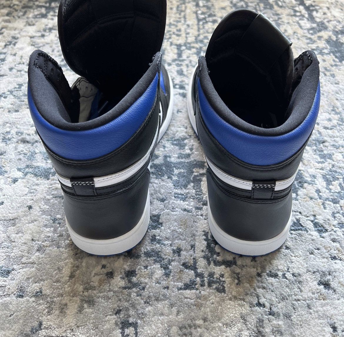 Jordan Brand Size 11 Air Jordan Retro 1 “Royal Toe” Size US 11 / EU 44 - 5 Thumbnail