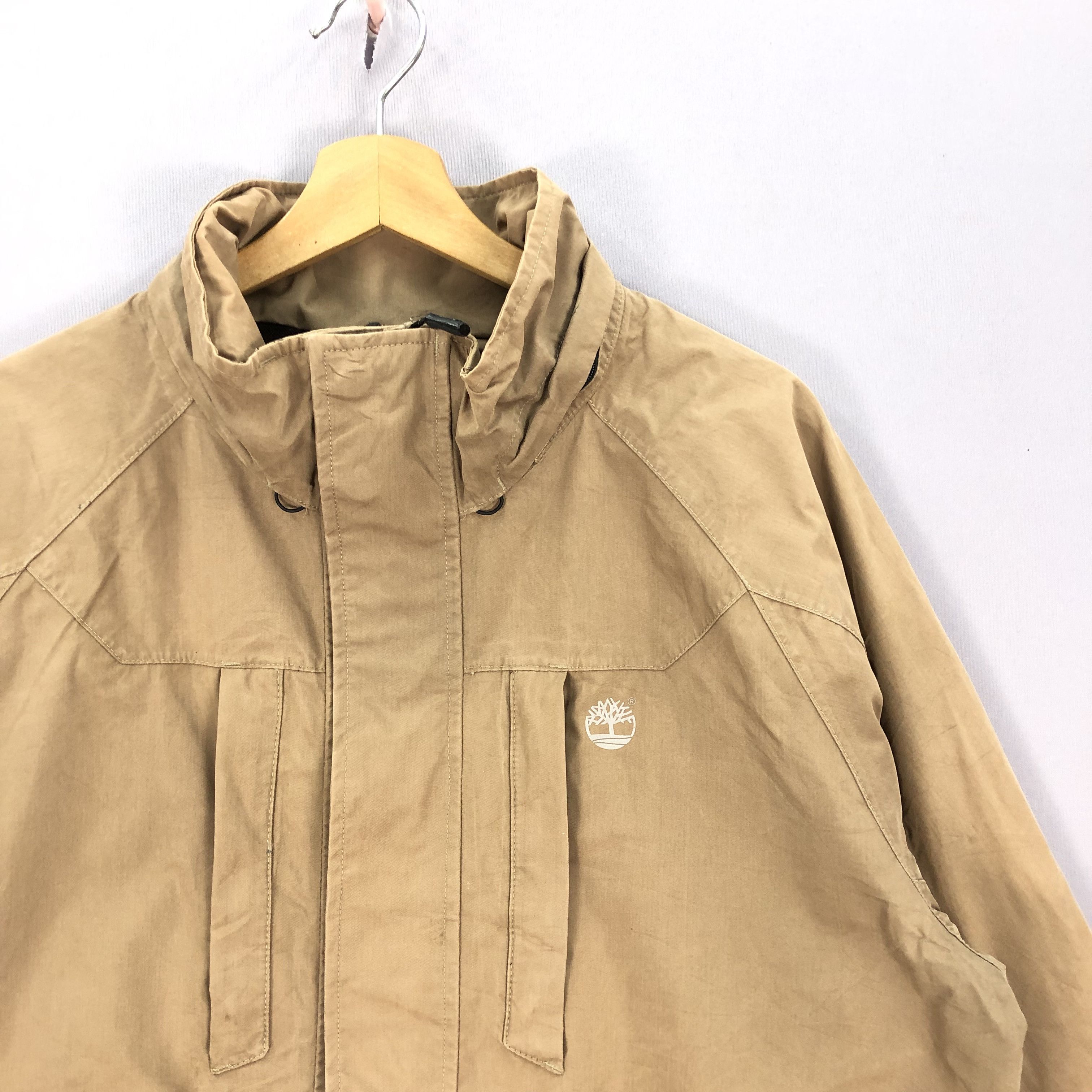 Timberland Vintage Timberland Zipper Windbreaker Jacket Size US L / EU 52-54 / 3 - 8 Thumbnail