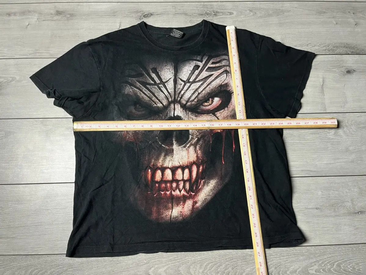 Band Tees Vintage skulls face all print Tshirt size XXLarge Size US XXL / EU 58 / 5 - 5 Thumbnail